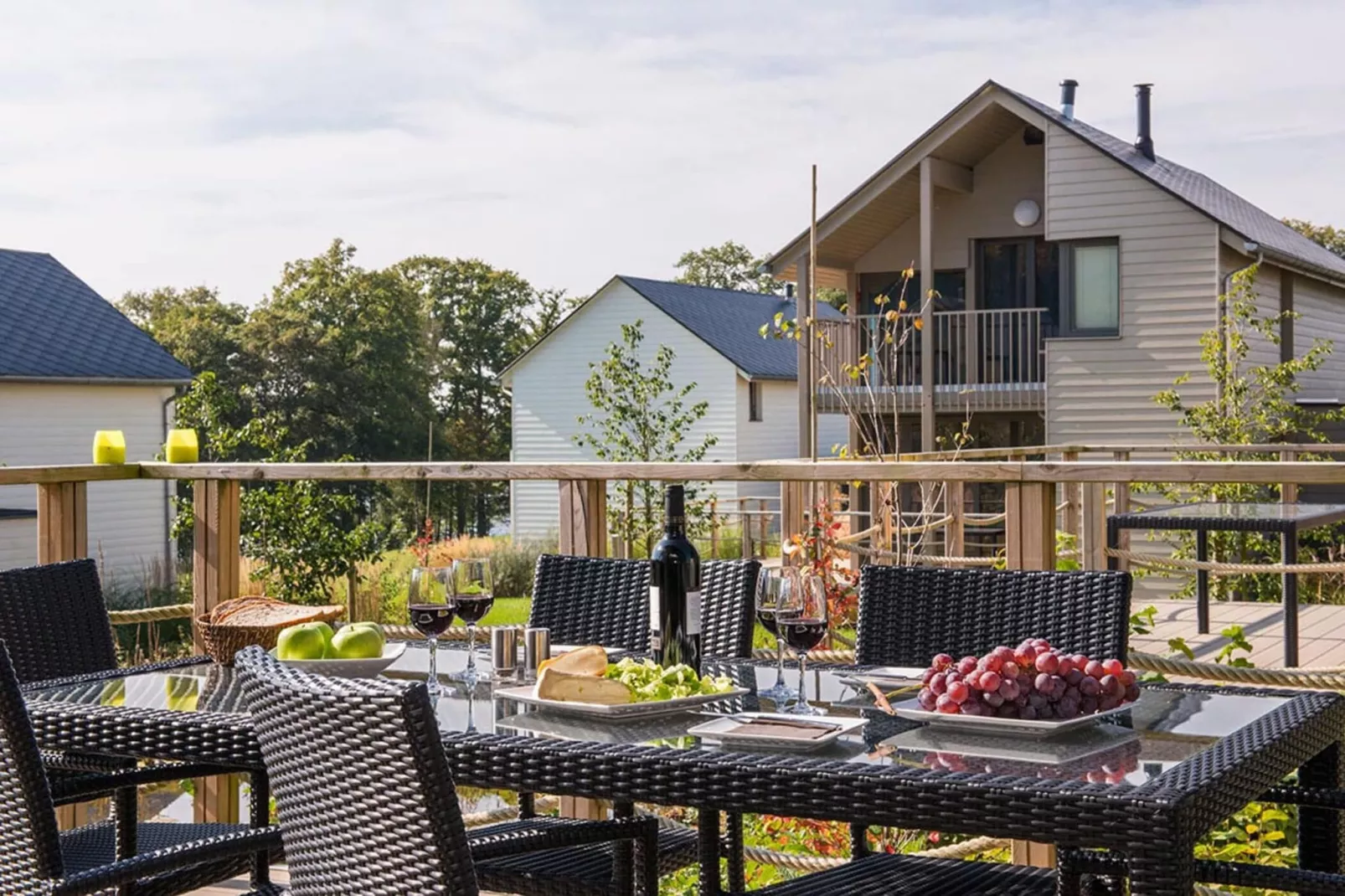 6 persons - 3 rooms 115m² with sauna-Terrassenbalkon