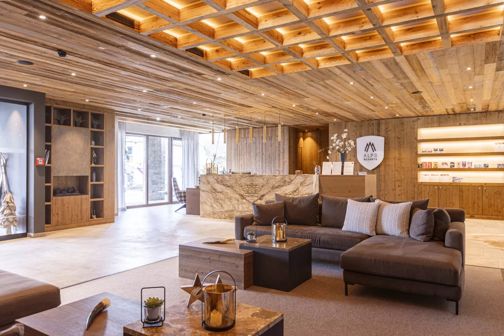 Bergresort Zugspitze Ehrwald 01-Living room
