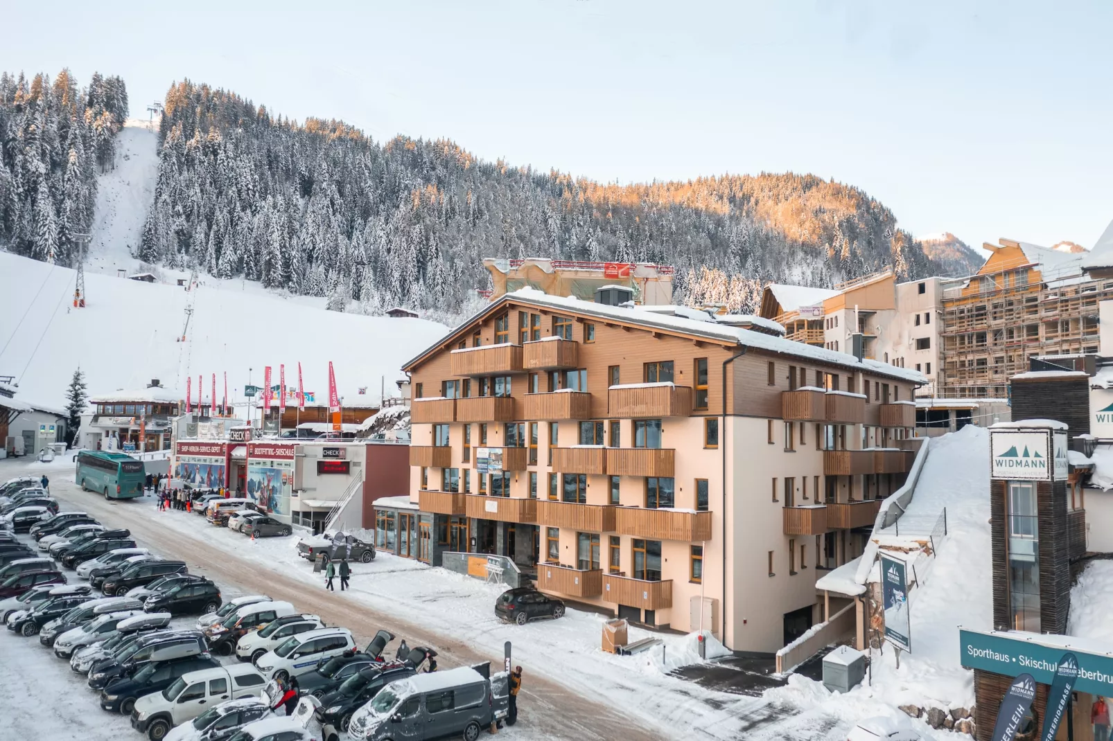 Alpenstyle Resort Fieberbrunn FB2P-Außenbereich Winter