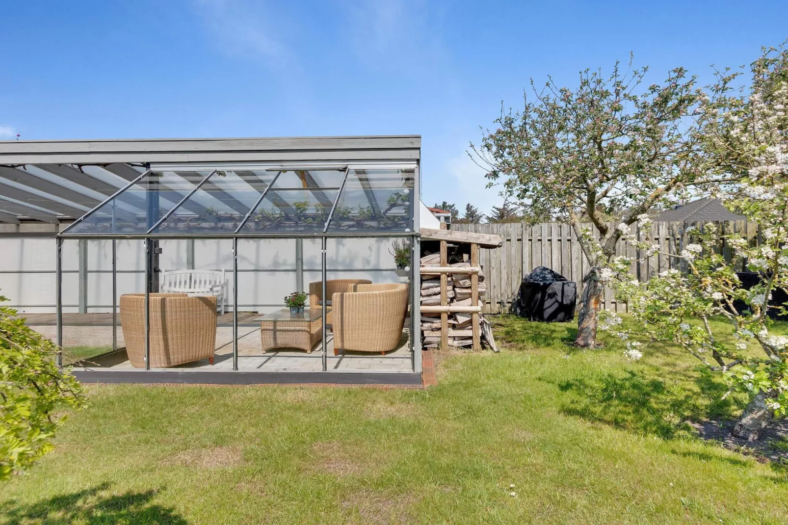 Maison de vacances à Lokken près de la plage-Extérieur