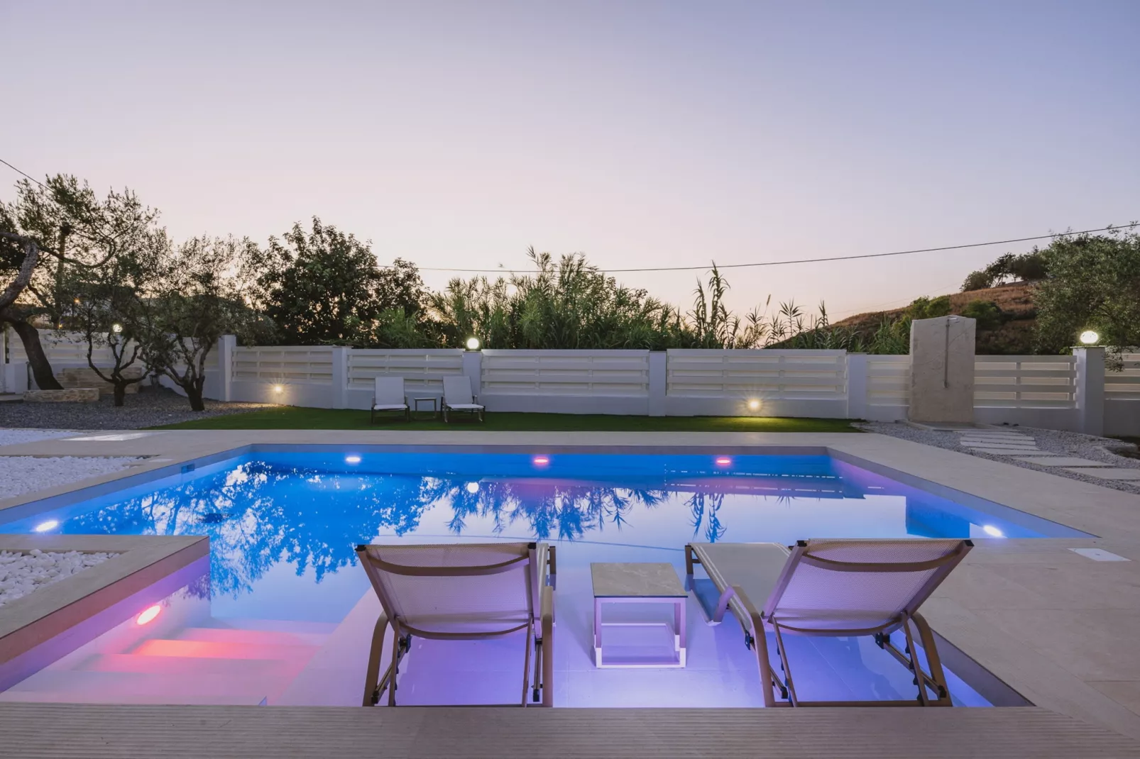 Villa Panormo Crete-Pool