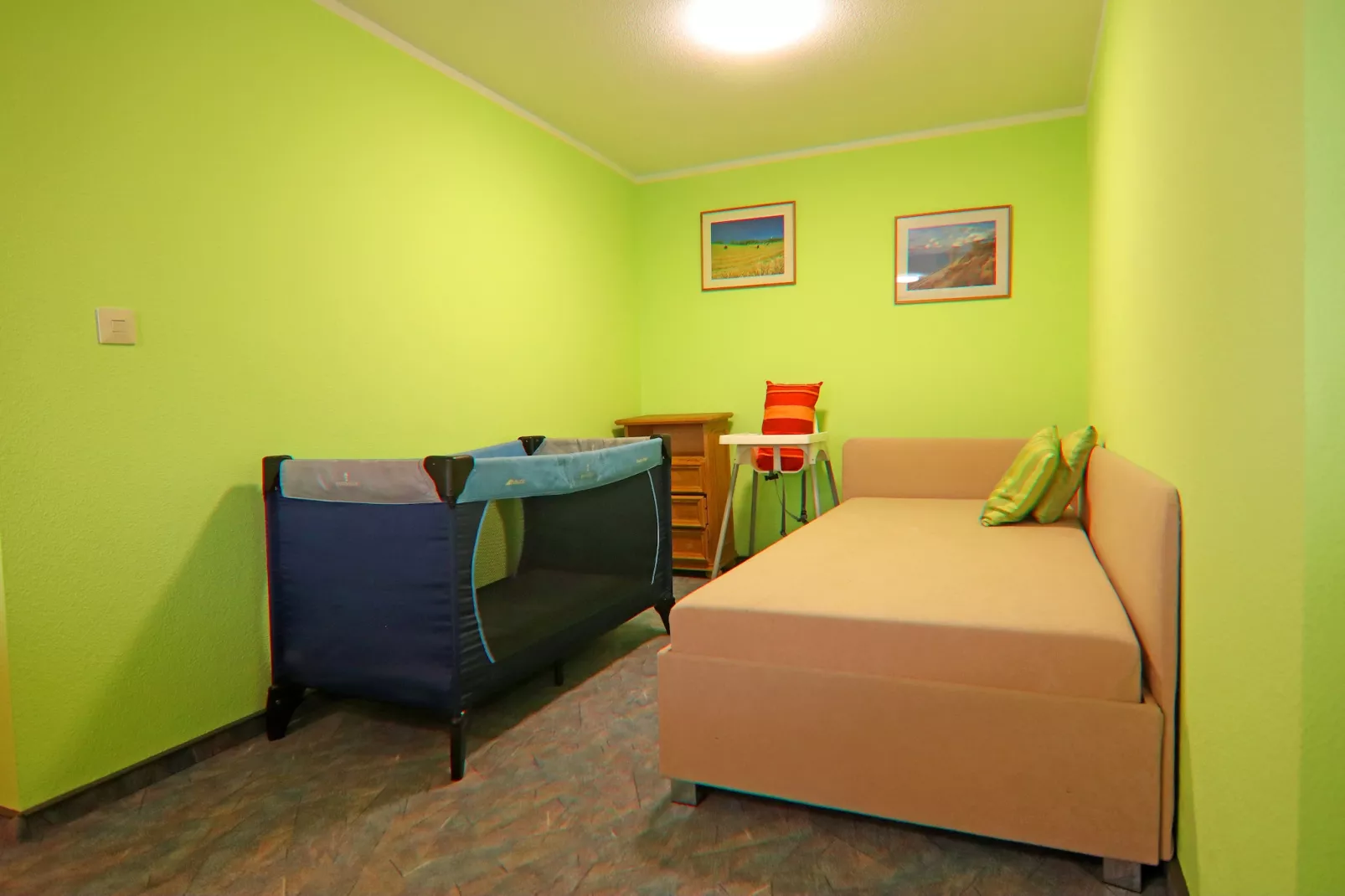 Ferien unterm Reetdach-Schlafzimmer