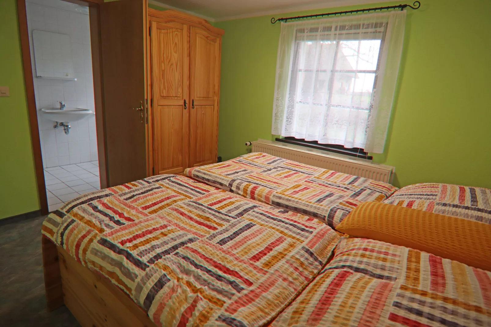 Ferien unterm Reetdach-Chambre