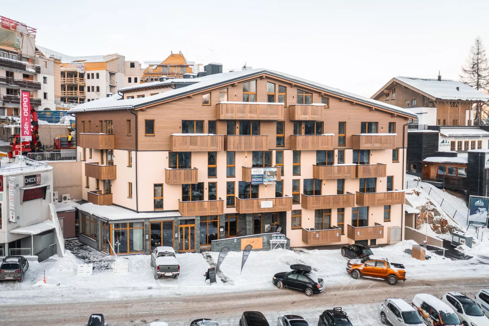 Alpenstyle Resort Fieberbrunn FB2S-Außenbereich Winter