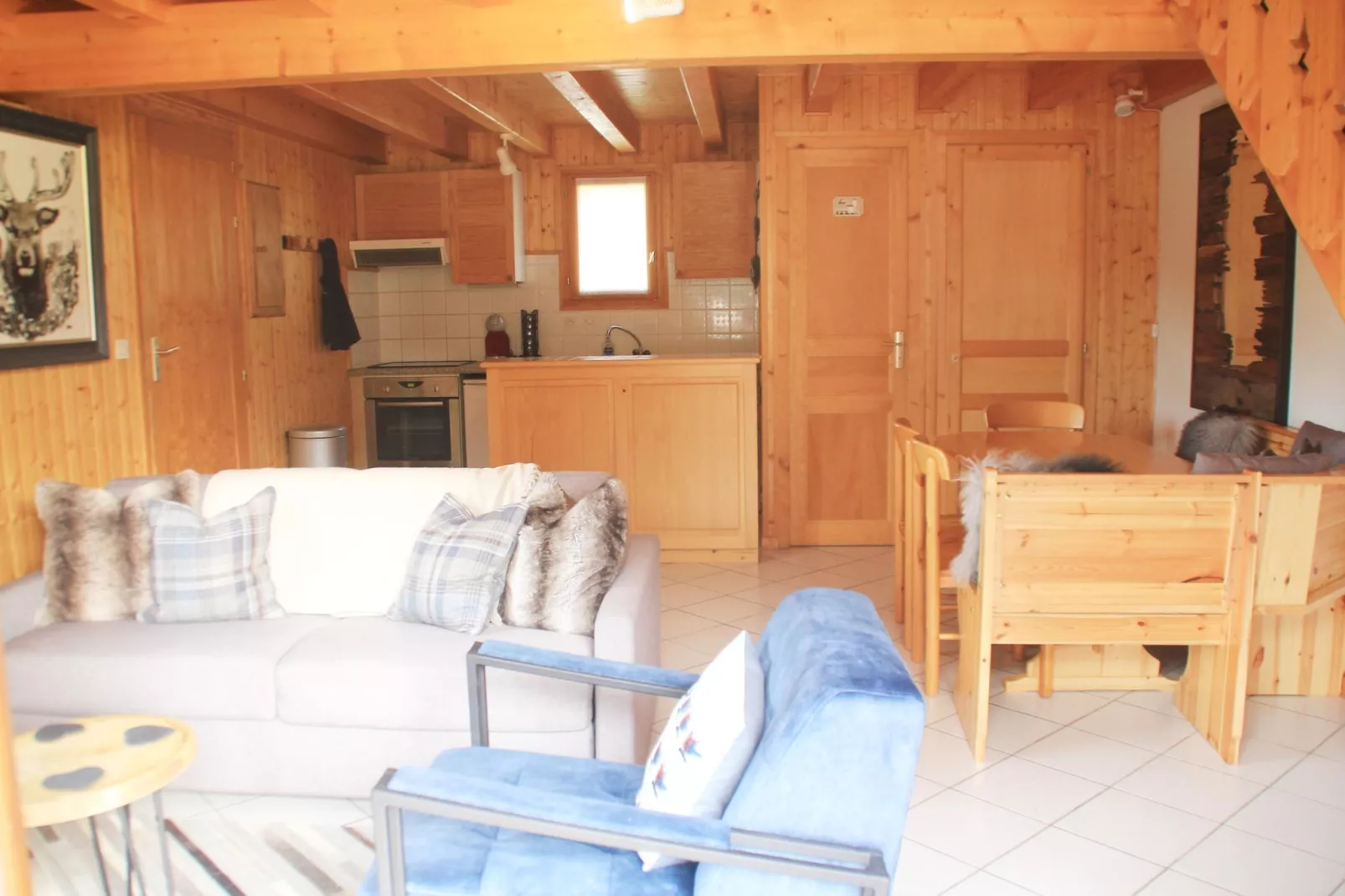 Chalet Ecureuil ECR CHARMING & NATURE 5 Pers.-Wohnzimmer