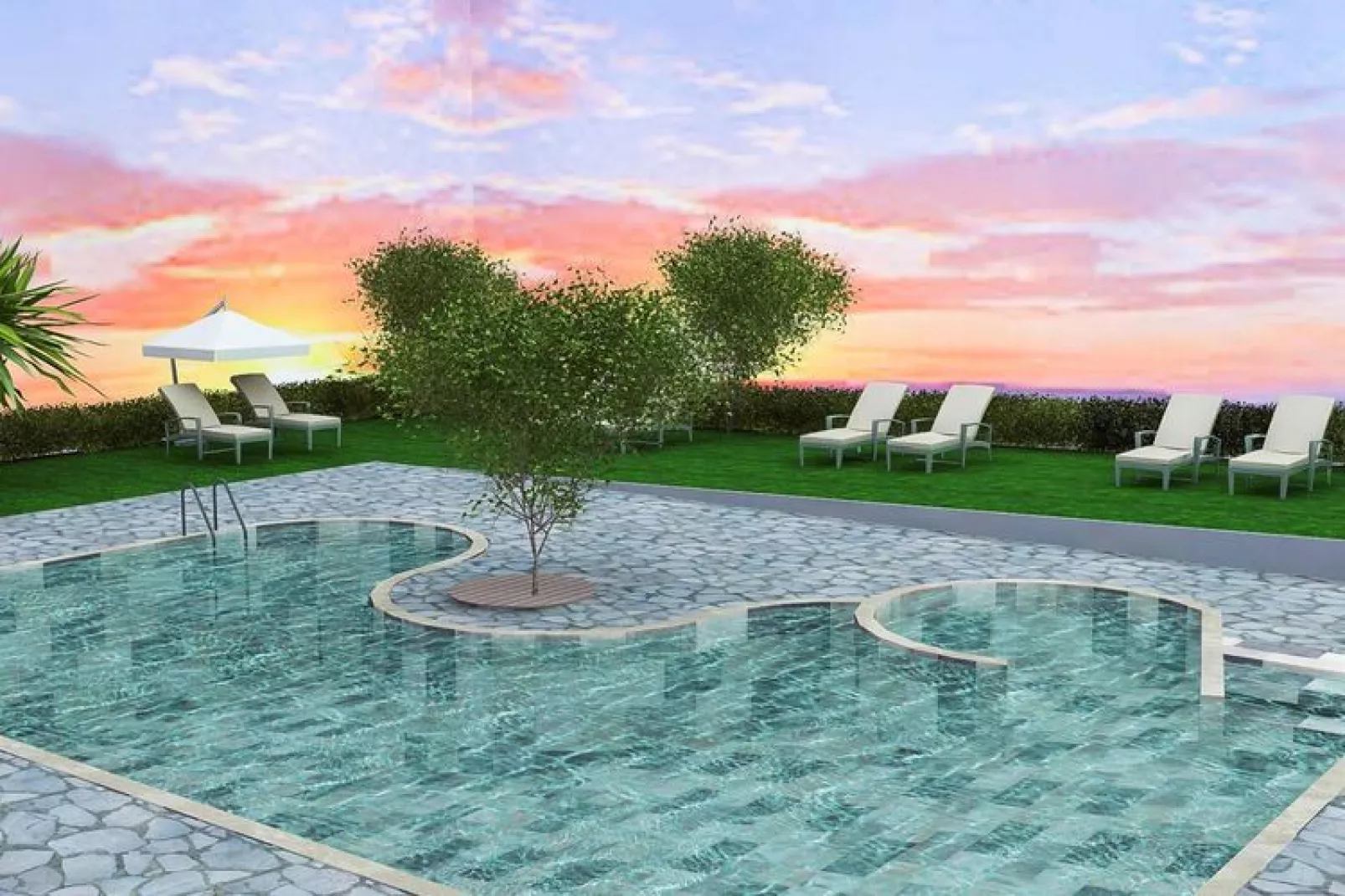 Holiday resort Asteris Village, Gerakini-Junior Suite-Piscine