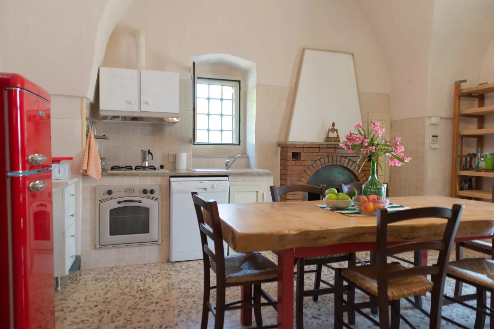 Lamia Papo in Ostuni-Küche