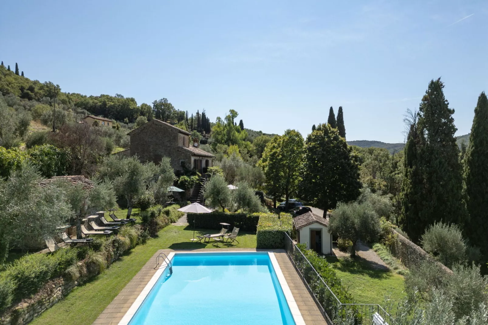 Villa delle Rose-Außenbereich Sommer