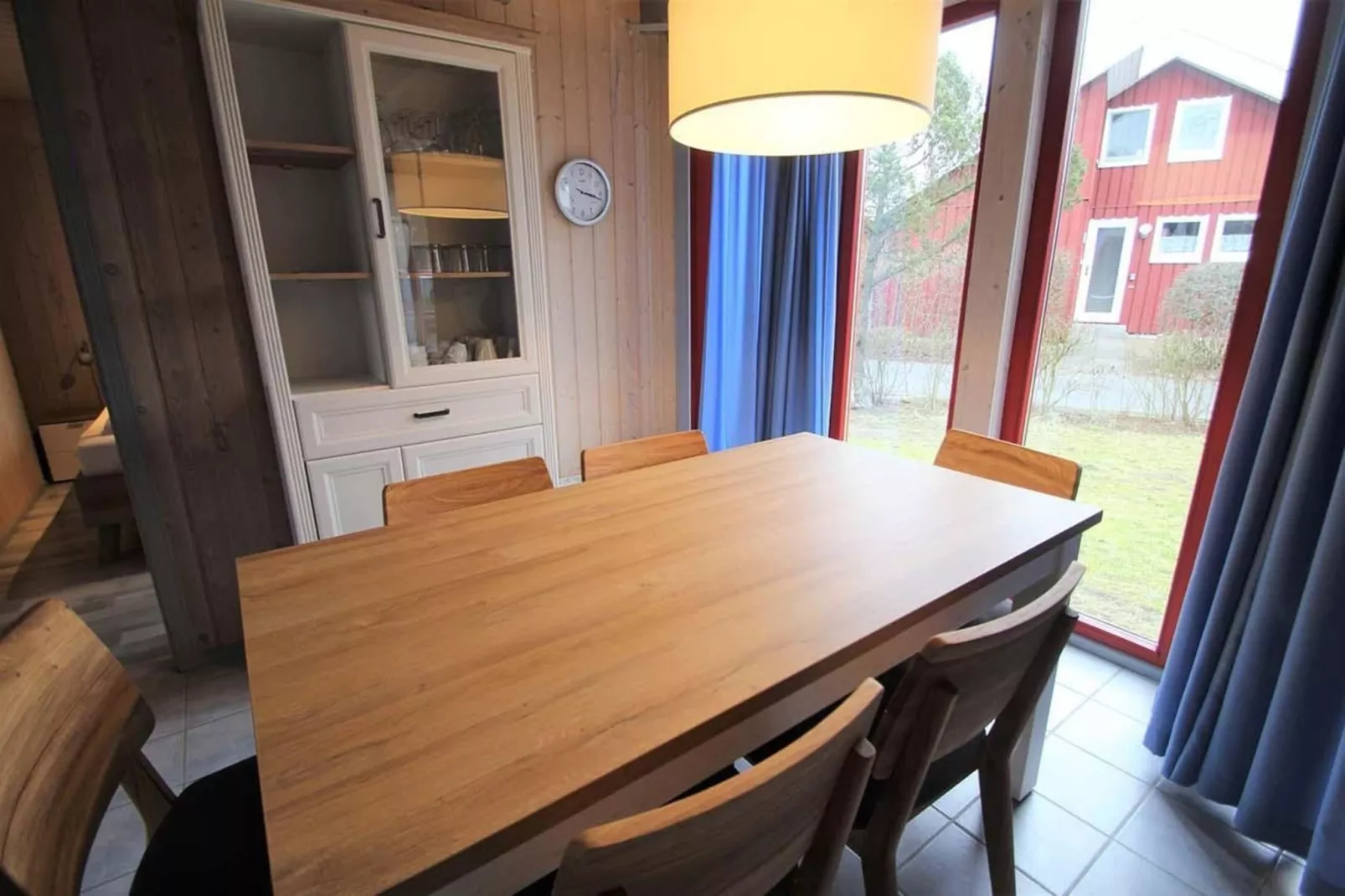 FH Wildgans Comfort mit Sauna & Kaminofen 81 qm 179-Dining room