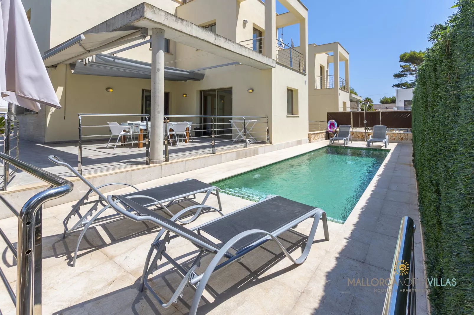 Villa Albufera en Playa Muro: a unos pasos del Mar-Schwimmbad