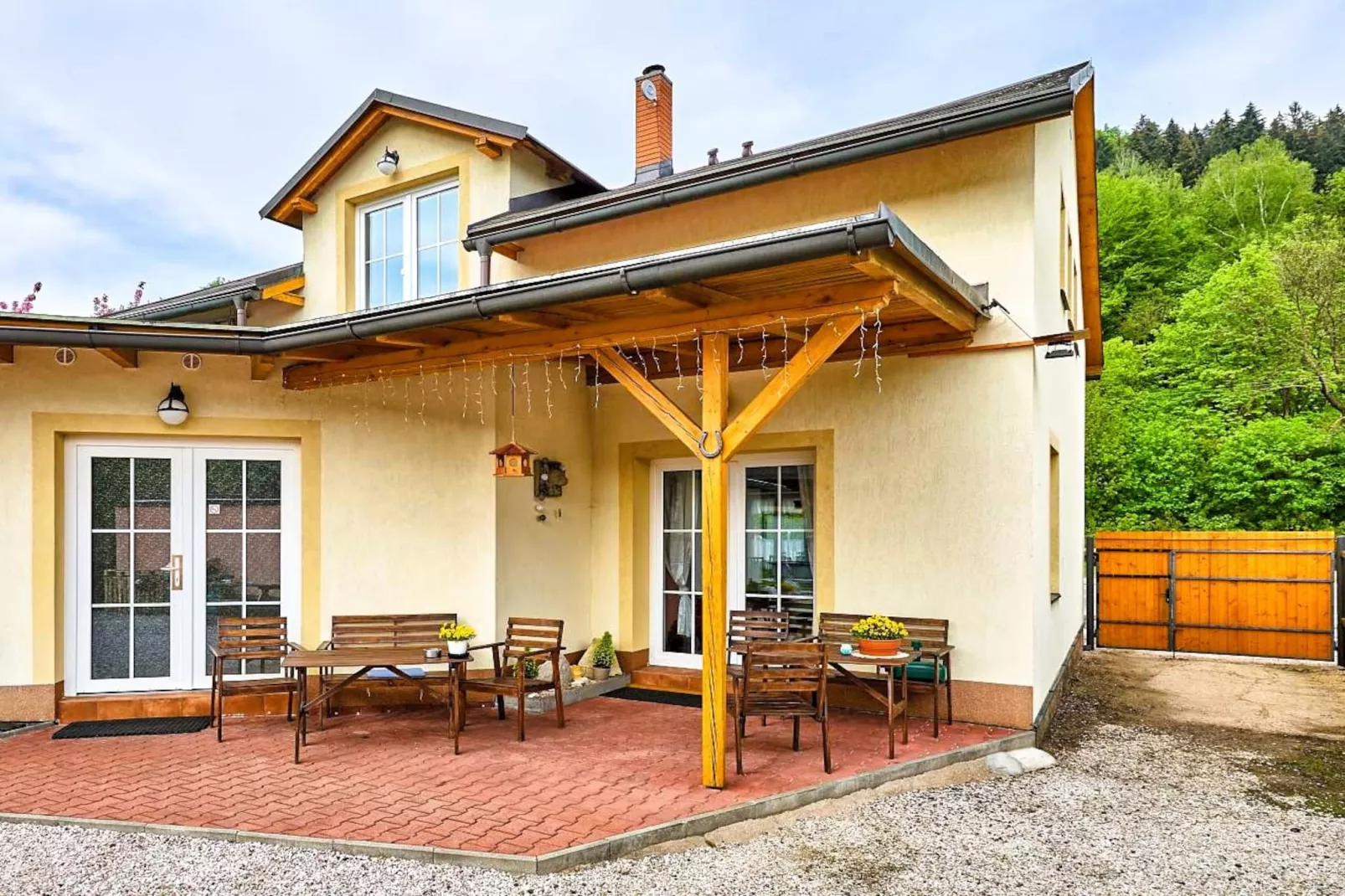Villa Svoboda nad Upou KSC340-Terrasse