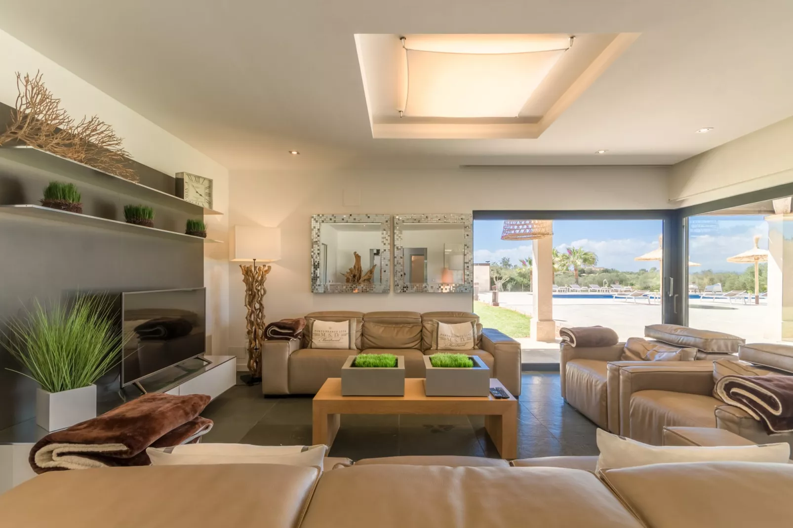 Flor de Sal a Sa Canoveta, Villa 5StarsHome Mallor-Living room
