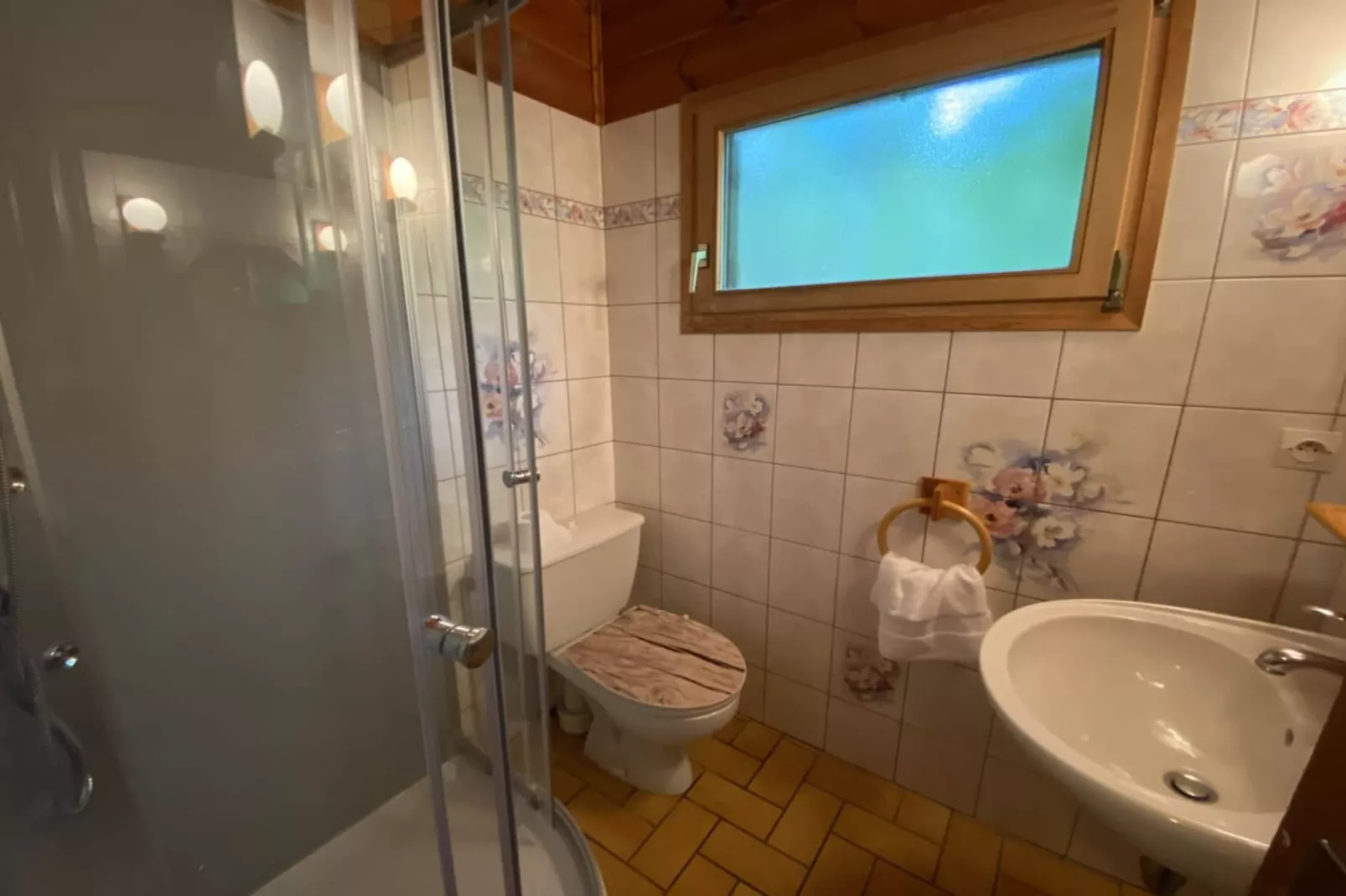 LE FISHING LODGE Chalet en bois avec Bain Nordique-Badezimmer