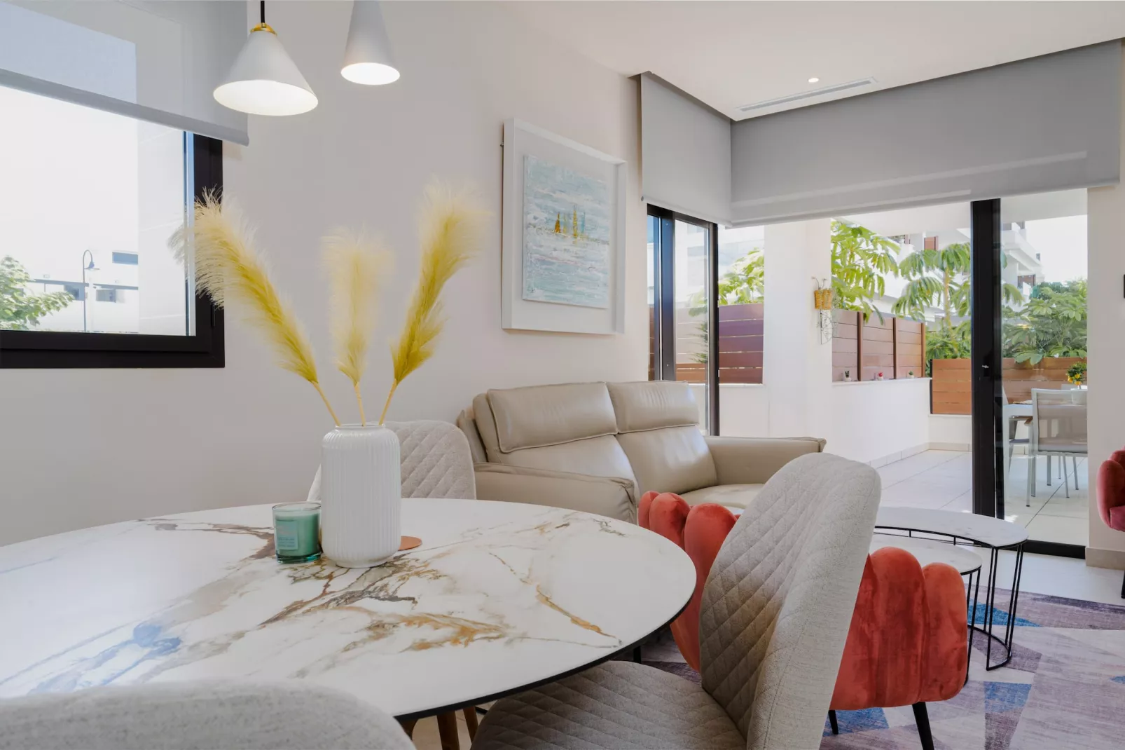 Jardinana - apartment with two bedrooms close to b-Living room