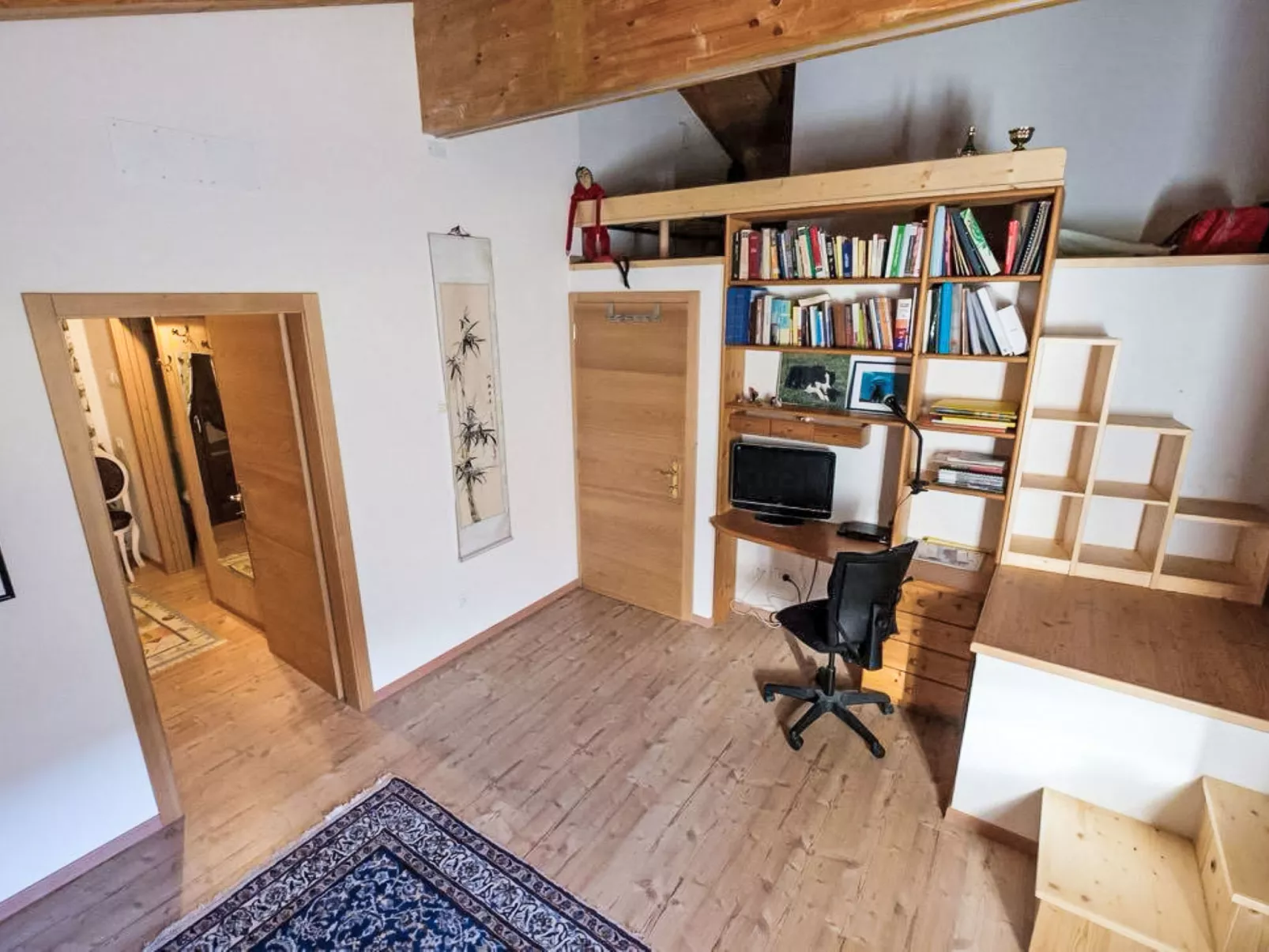 inside