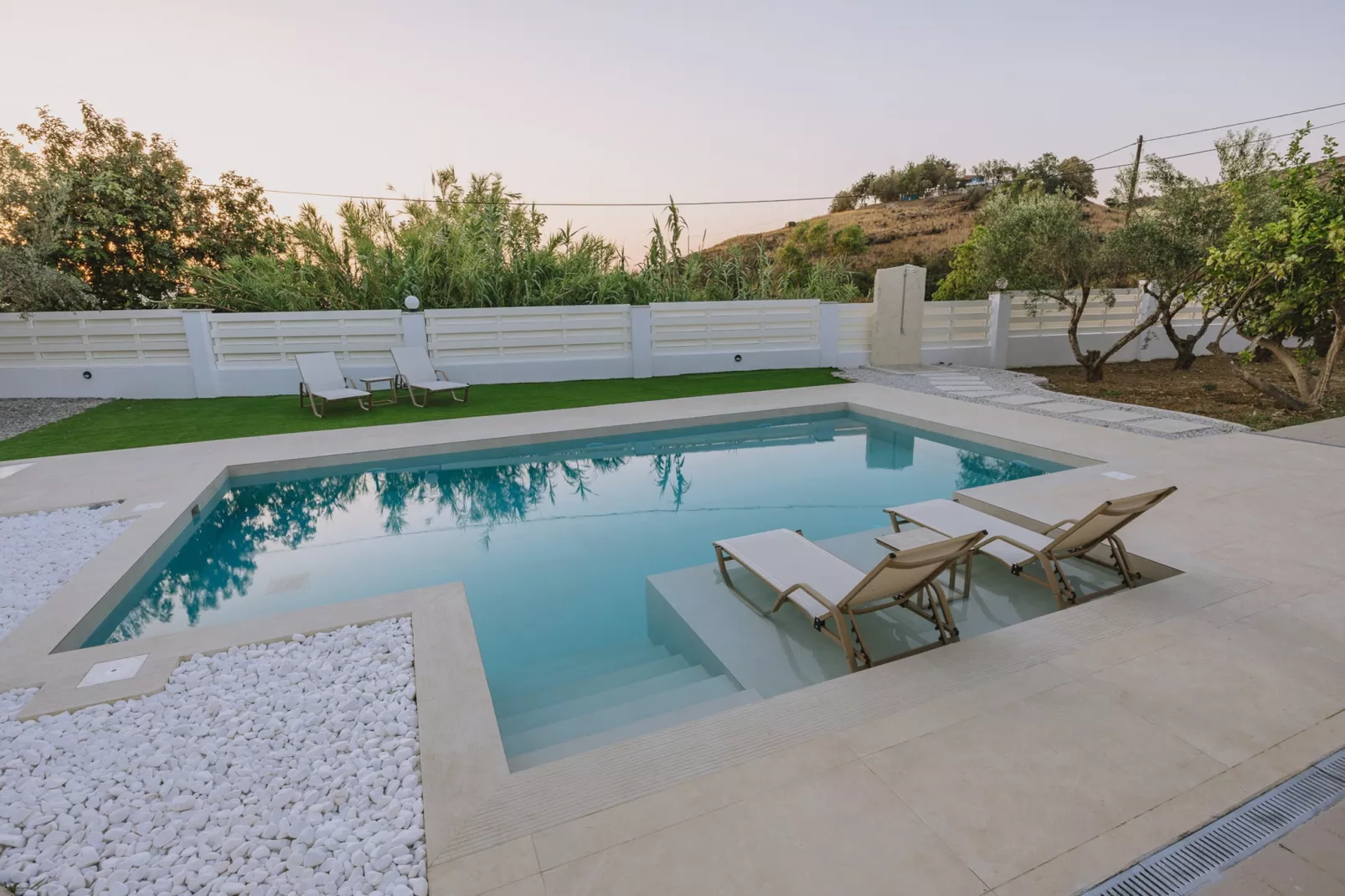 Villa Panormo Crete-Pool
