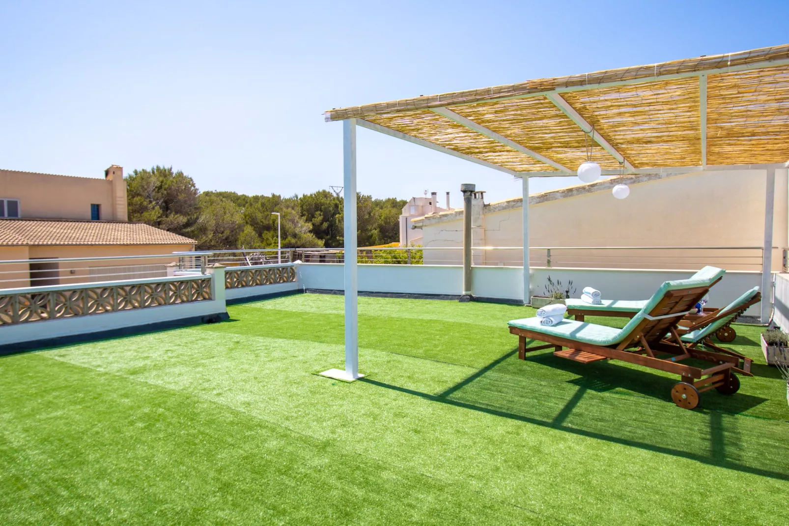 Can Paris Son Serra de Marina-Terrasse