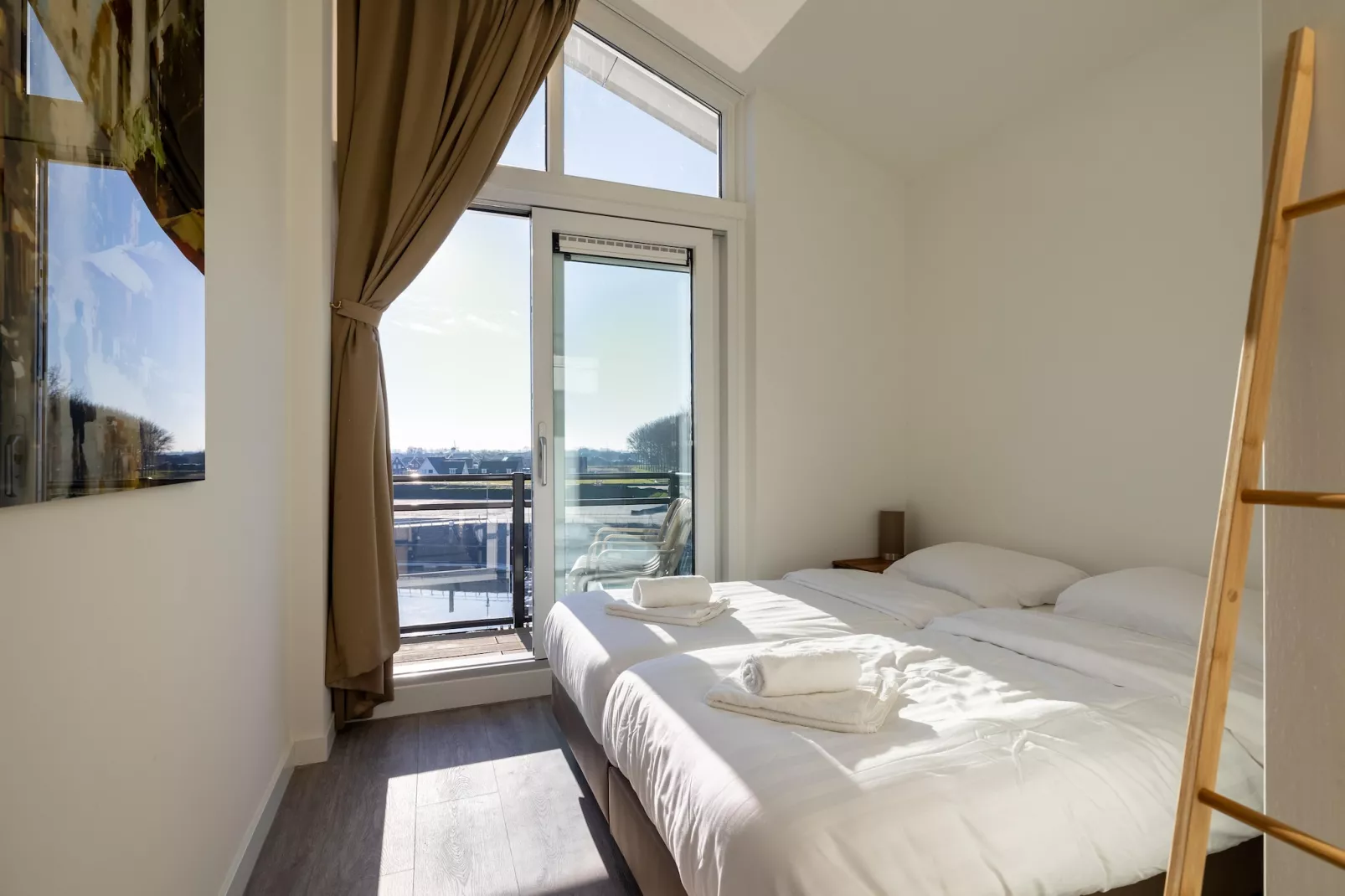 Appartement Vista Maris 'Haus am See' - Havenweg 8-30  Sint-Annaland-Bedroom