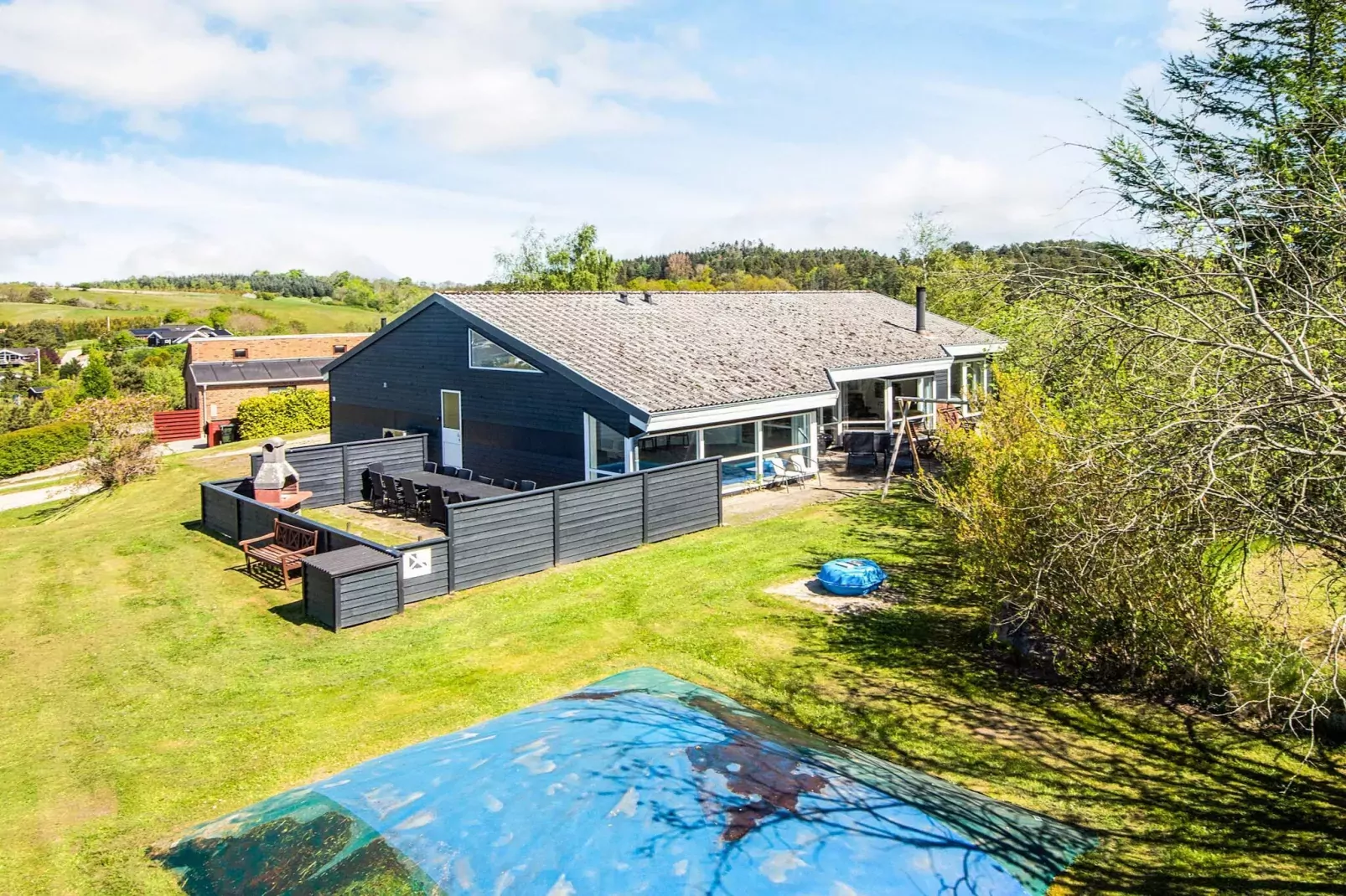 12 Personen Ferienhaus in Ebeltoft-By Traum