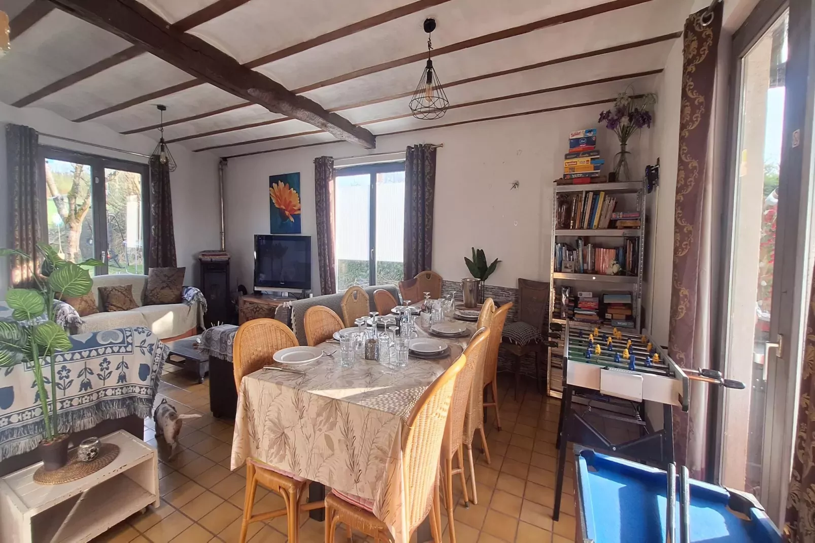 Ardennes Bleu - 10 pers maximum-Dining room