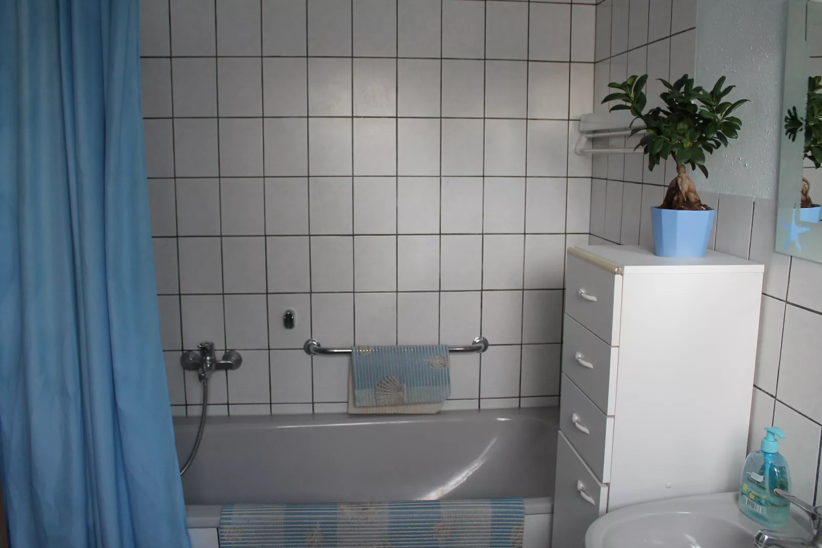 Ferienwohnung am Wald / Büdnerreihe-Bathroom