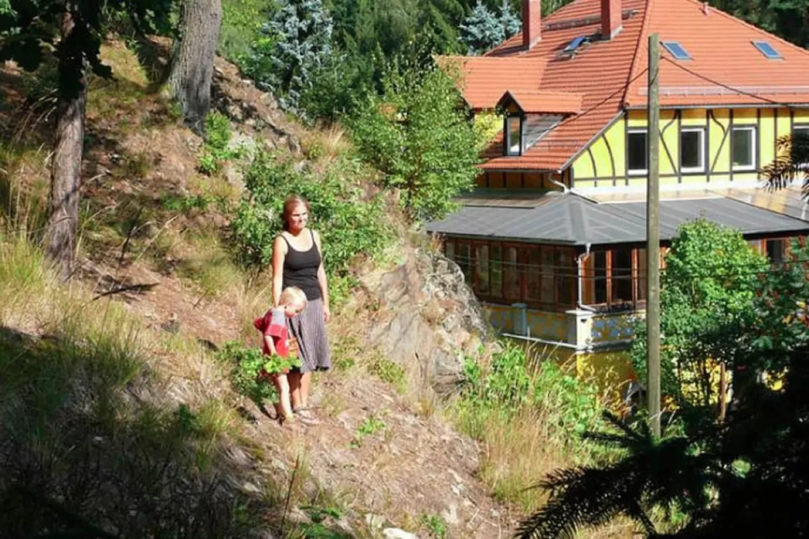 Villa Rotschönberg-Außenbereich Sommer