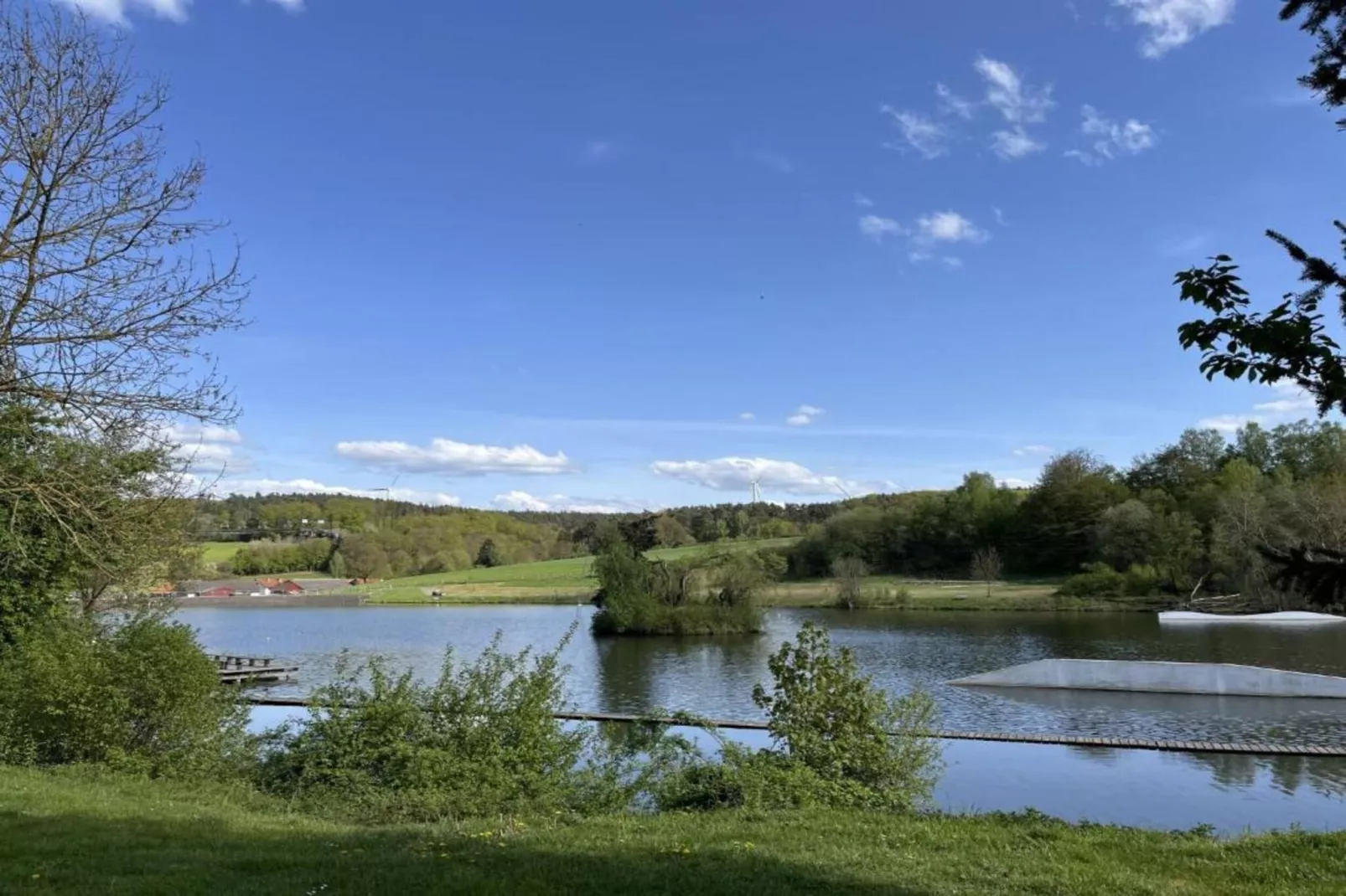 Seepark Kirchheim-Gebiete Sommer 20 km