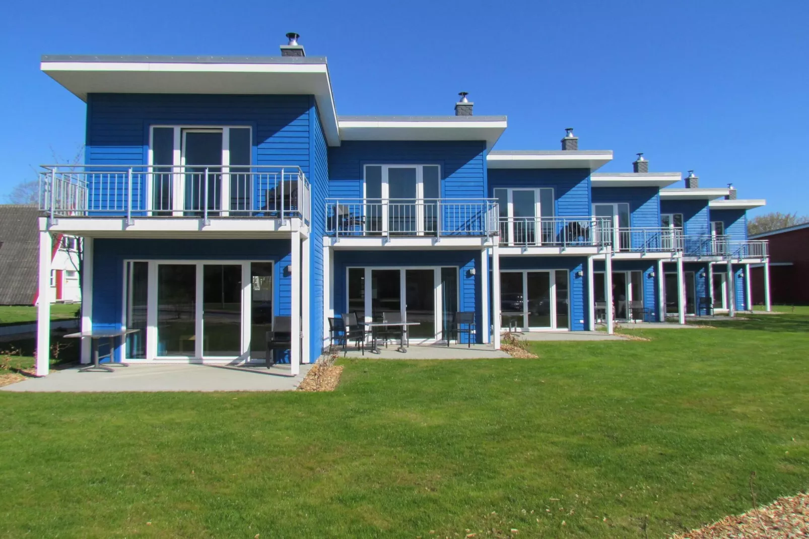 Ostseeresort Dampland-Reihenhaus Normalpreis-Extérieur été