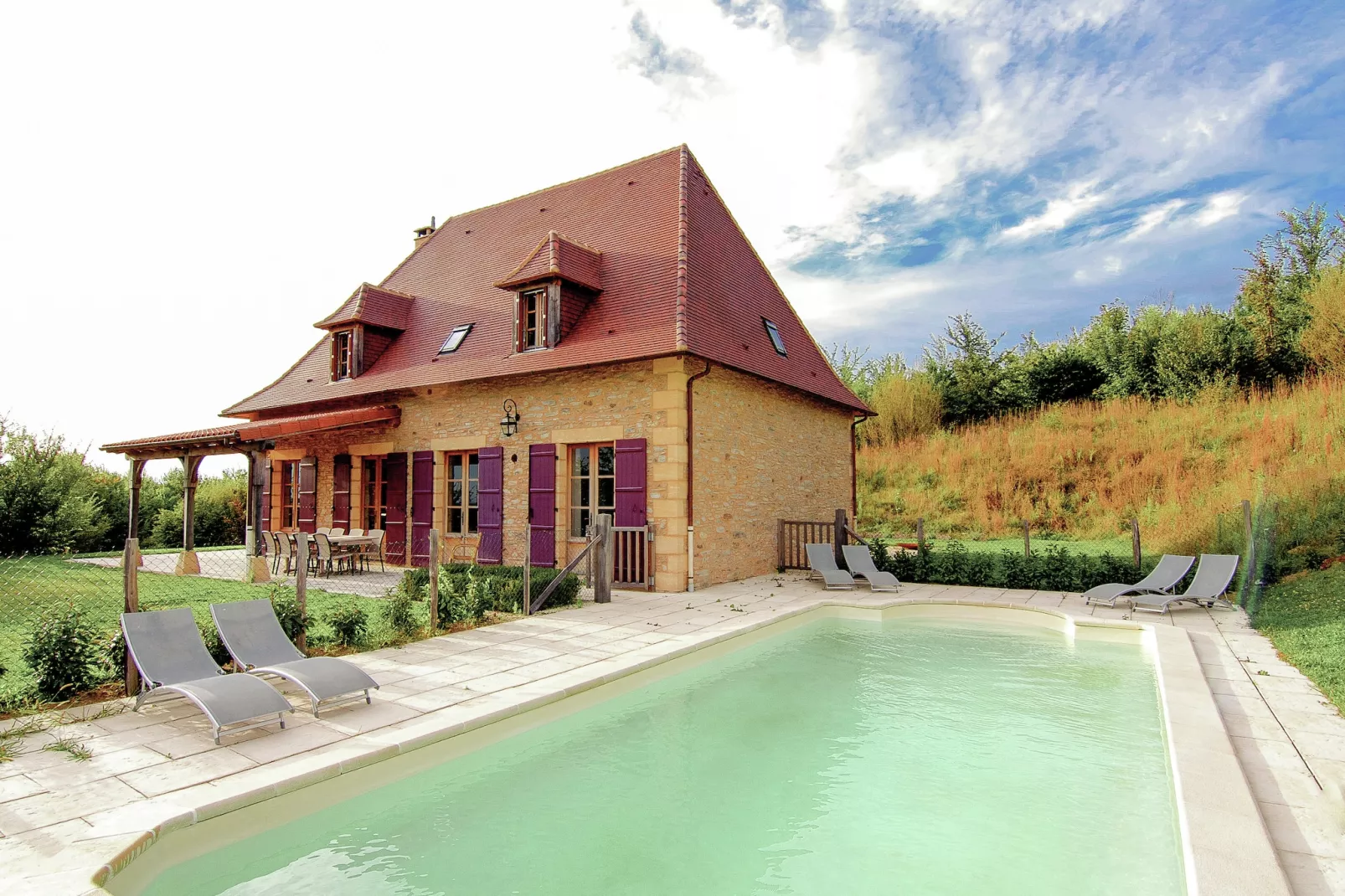 La Borderie-Exterior summer
