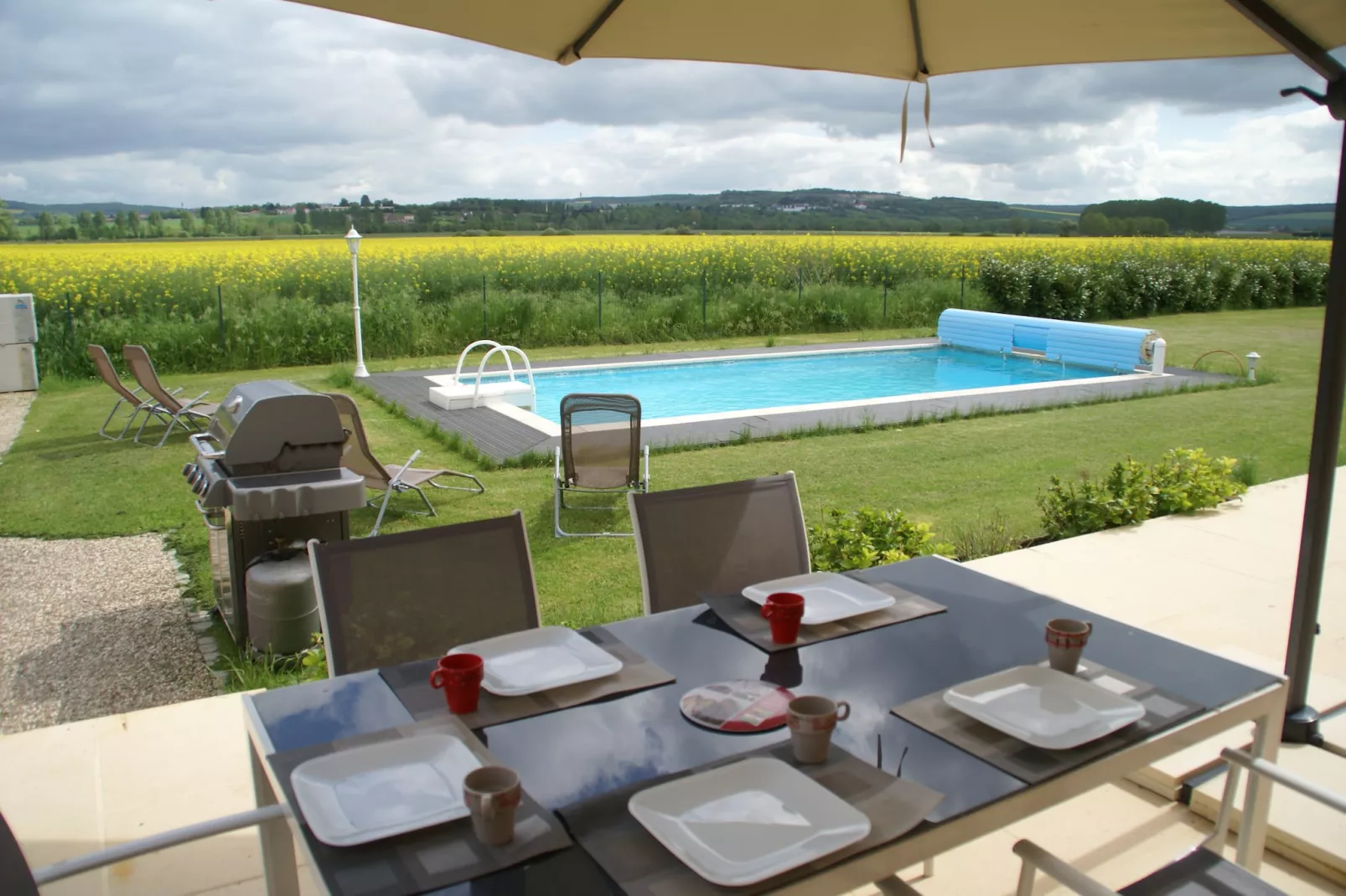 Maison de vacances - BILLEMONT-Terrace balcony