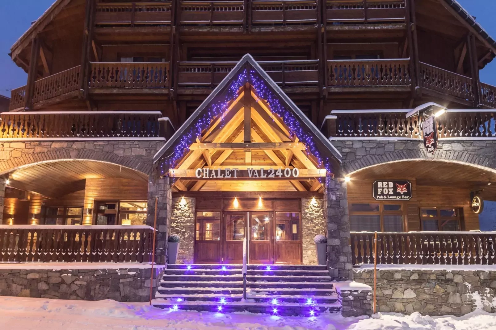 Chalet Altitude Val 2400 3-Außenbereich Winter