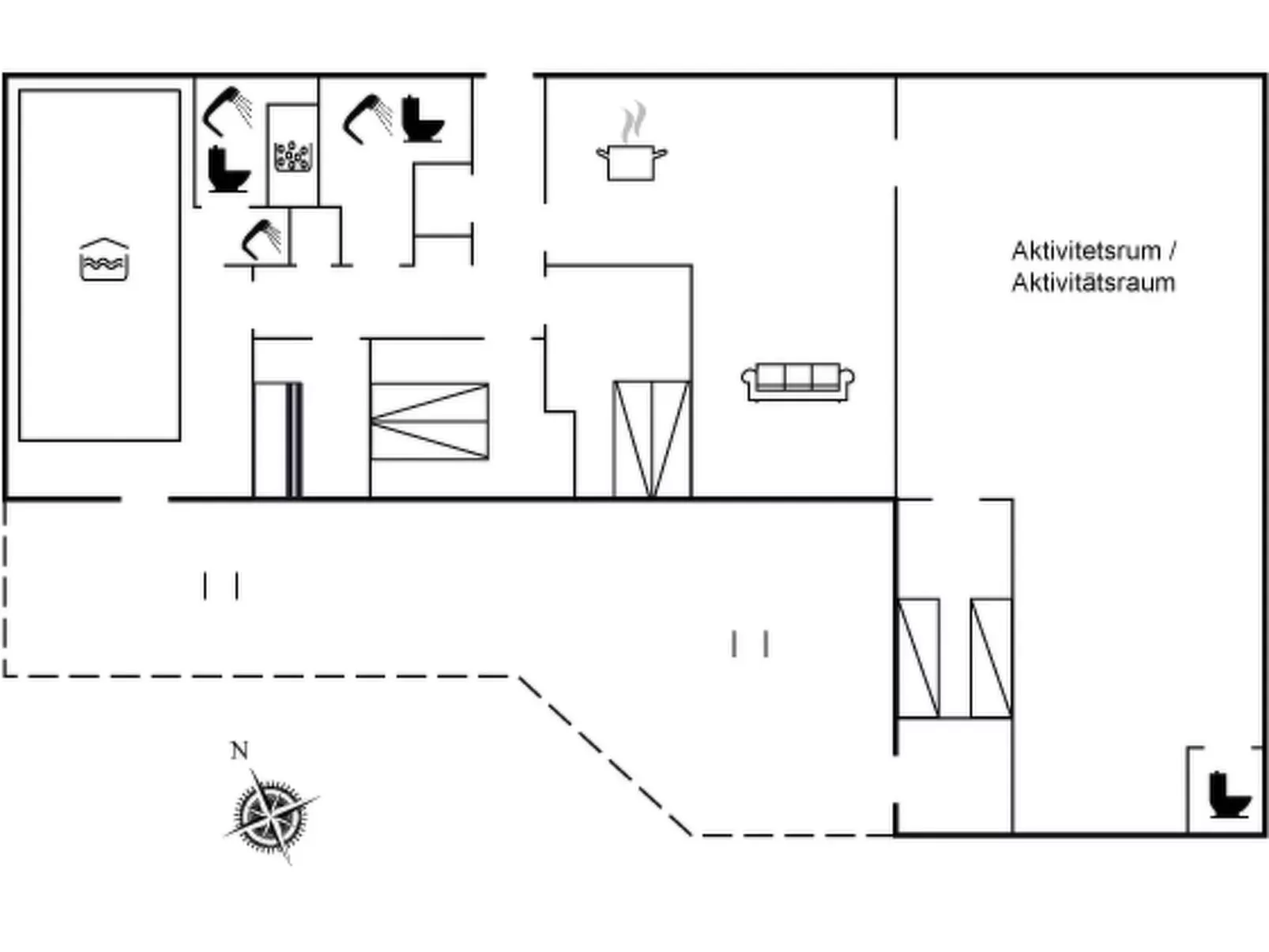 "Aarni" - 250m to the inlet-Inside