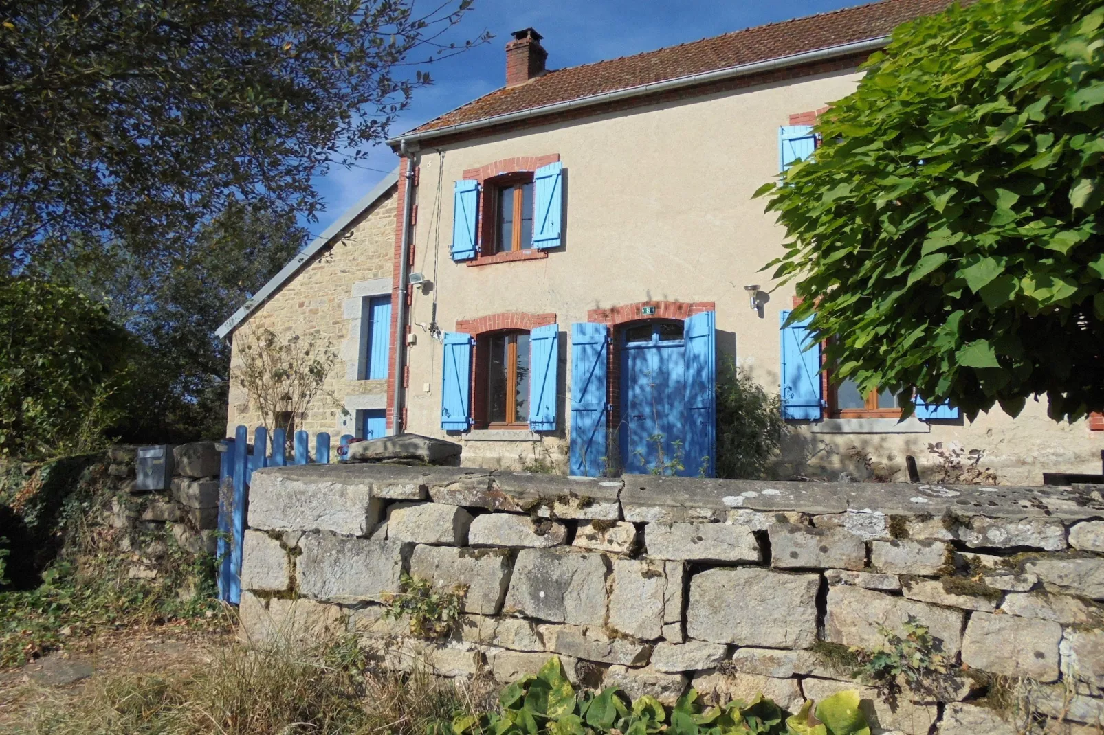 Chez André-Exterior summer