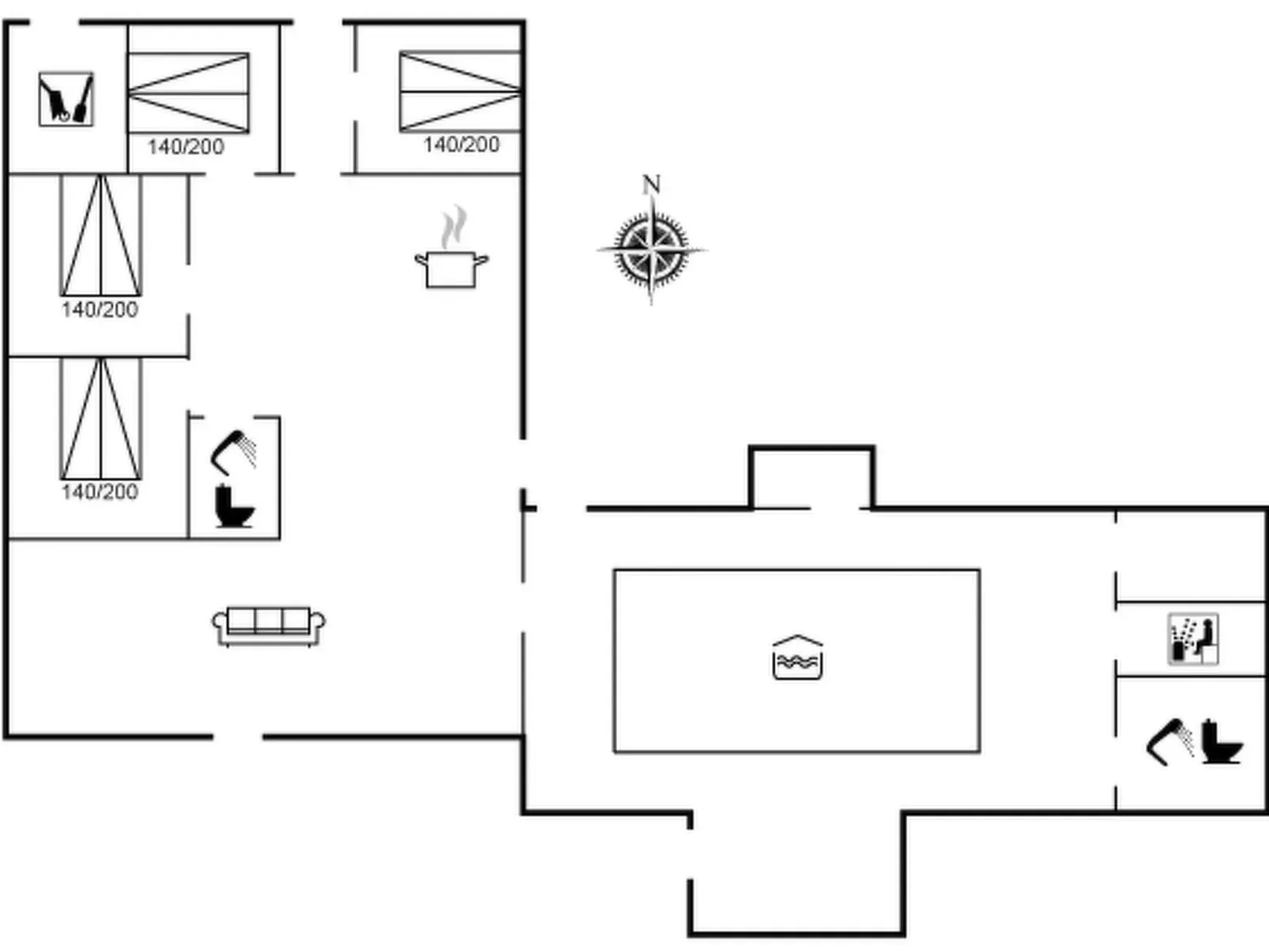 "Karmen" - 250m to the inlet-Inside