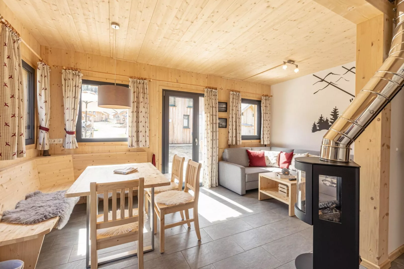 Kreischberg Chalets 58-Living room