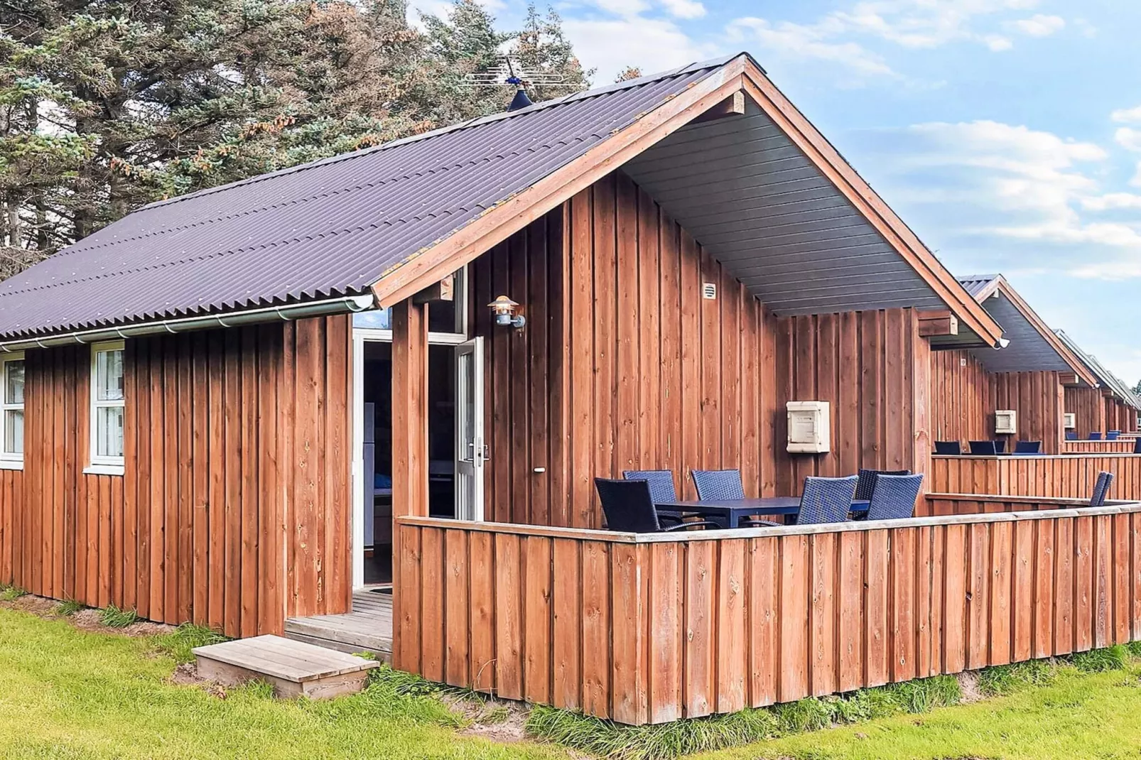 Cabin in camping resort with activities-Outdoor