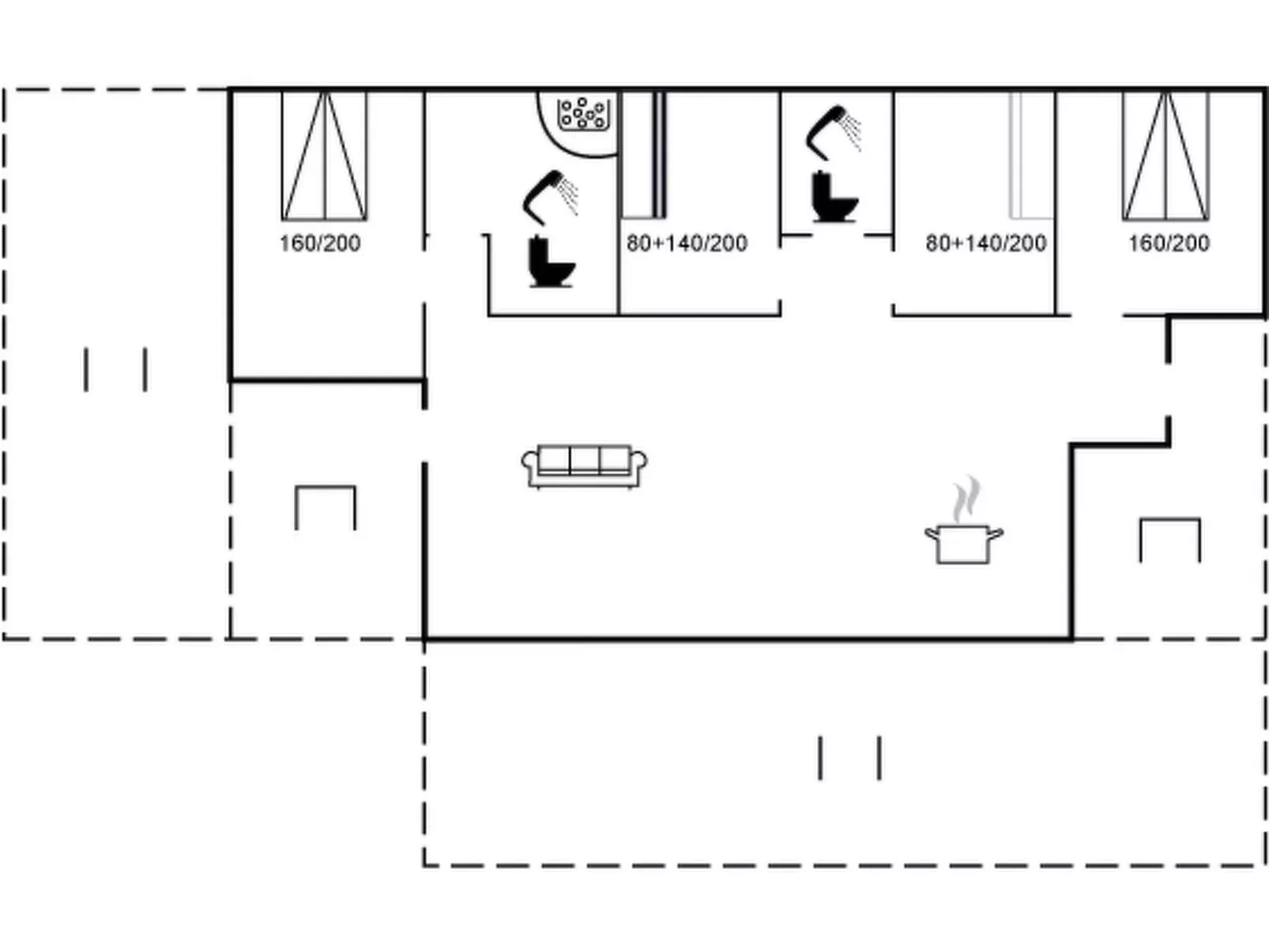 "Ehmi" - 750m from the sea-Inside