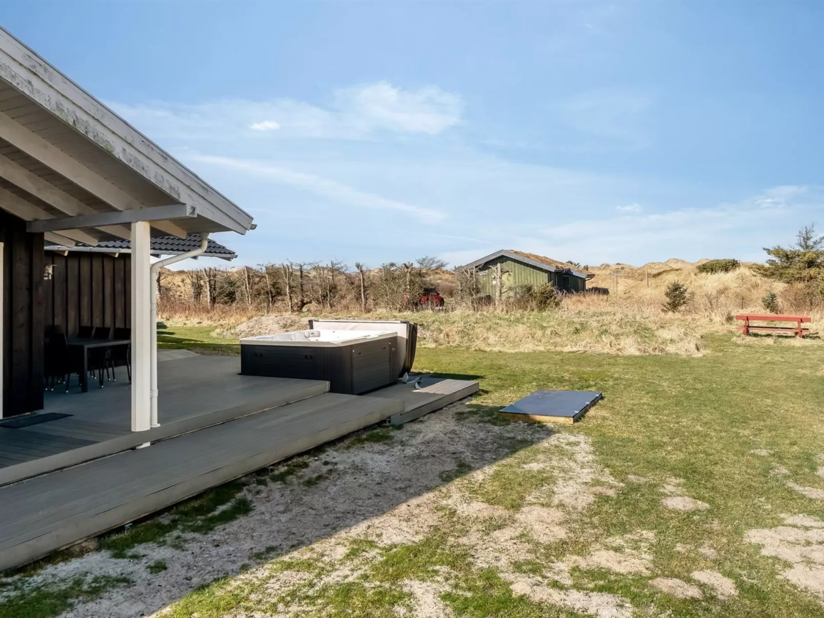 "Djuna" - 550m from the sea-Draußen