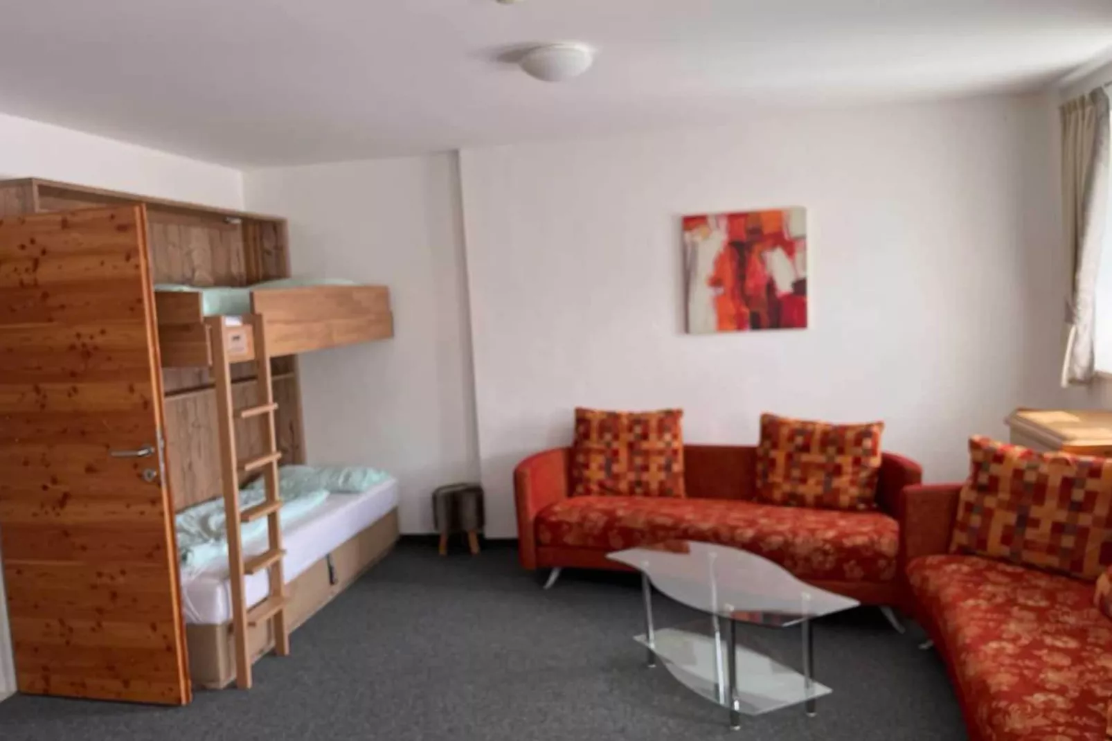 Naviser Hütte Wohnung Grünberg 144-Wohnzimmer
