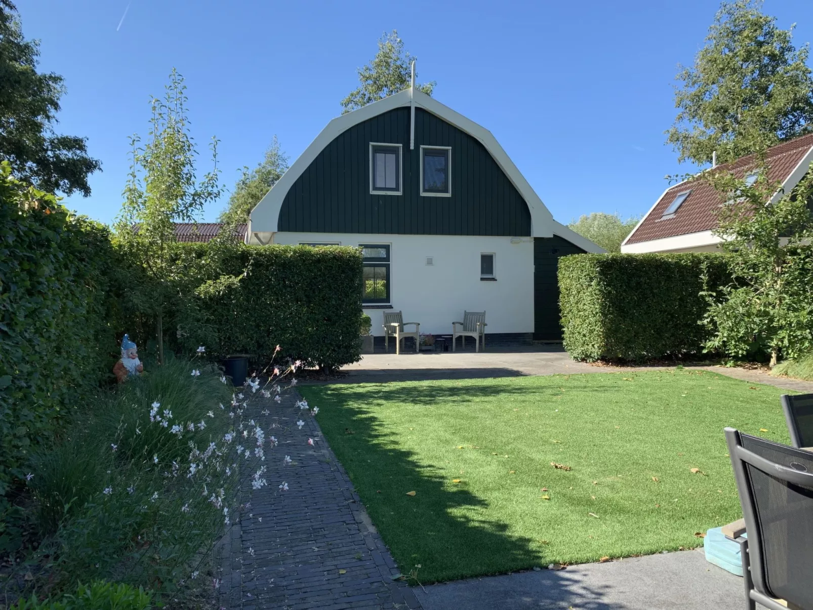 outside
