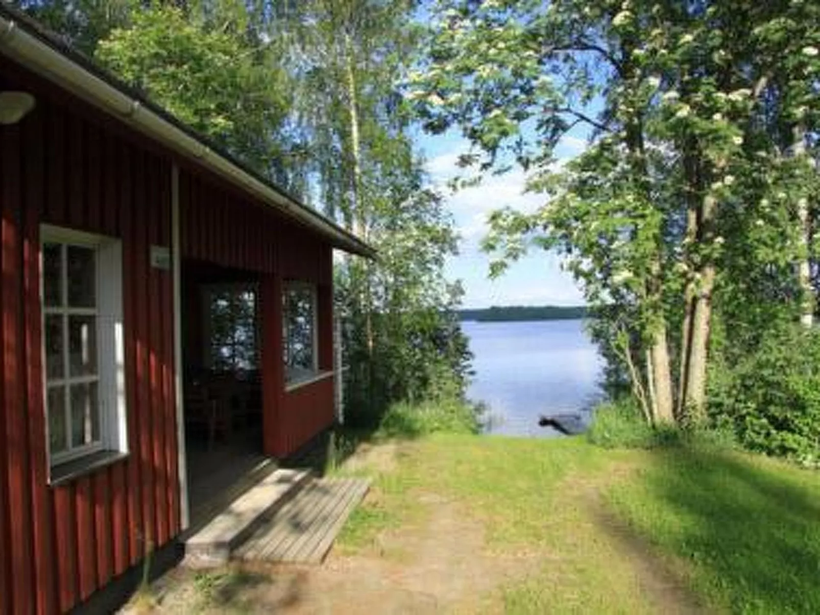 outside