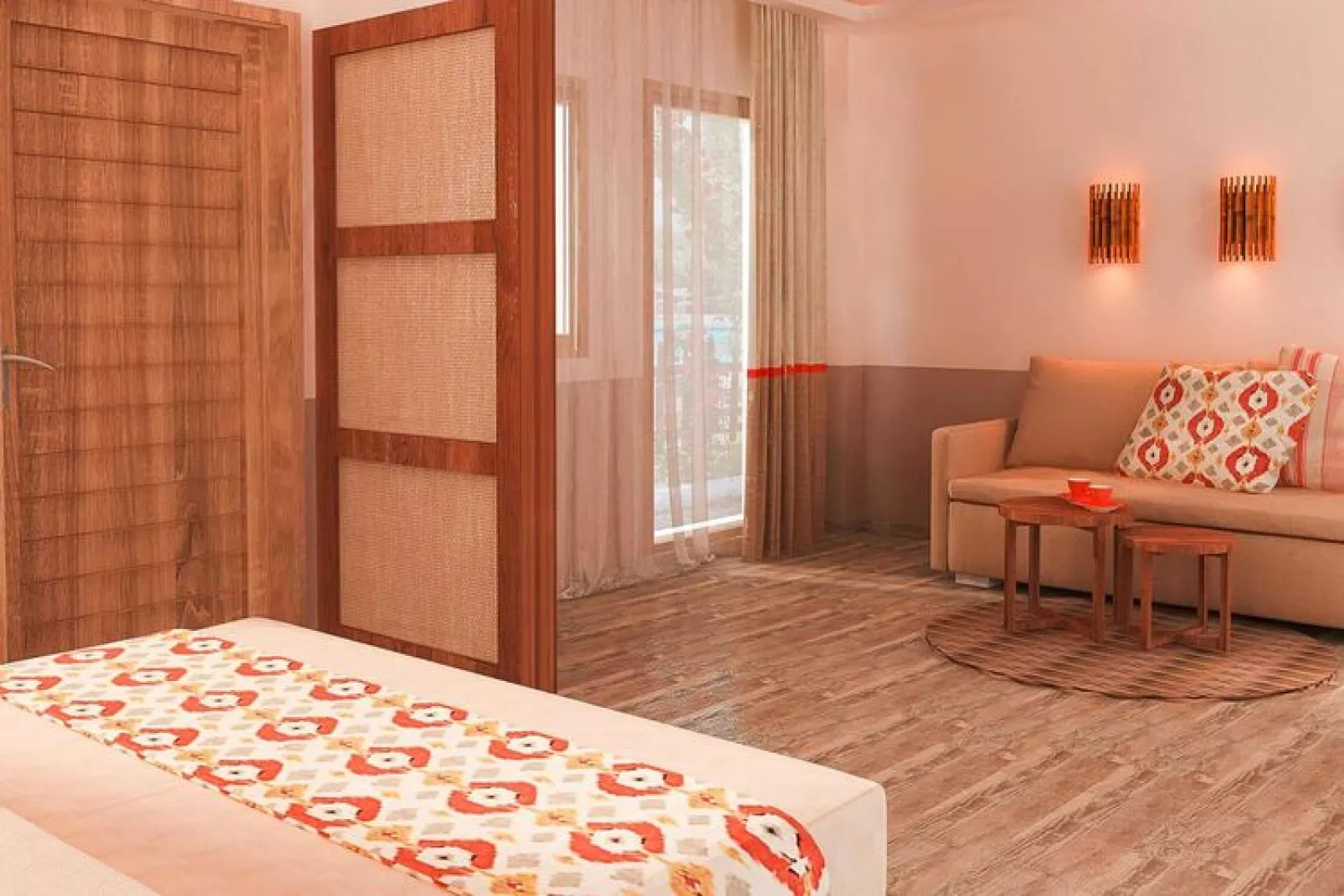 Holiday resort Asteris Village, Gerakini-Junior Suite-Chambre
