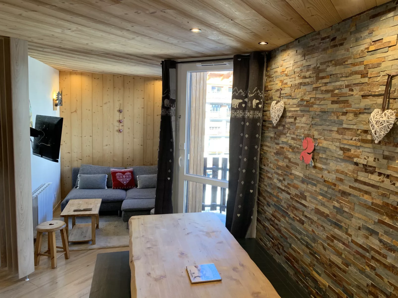 inside