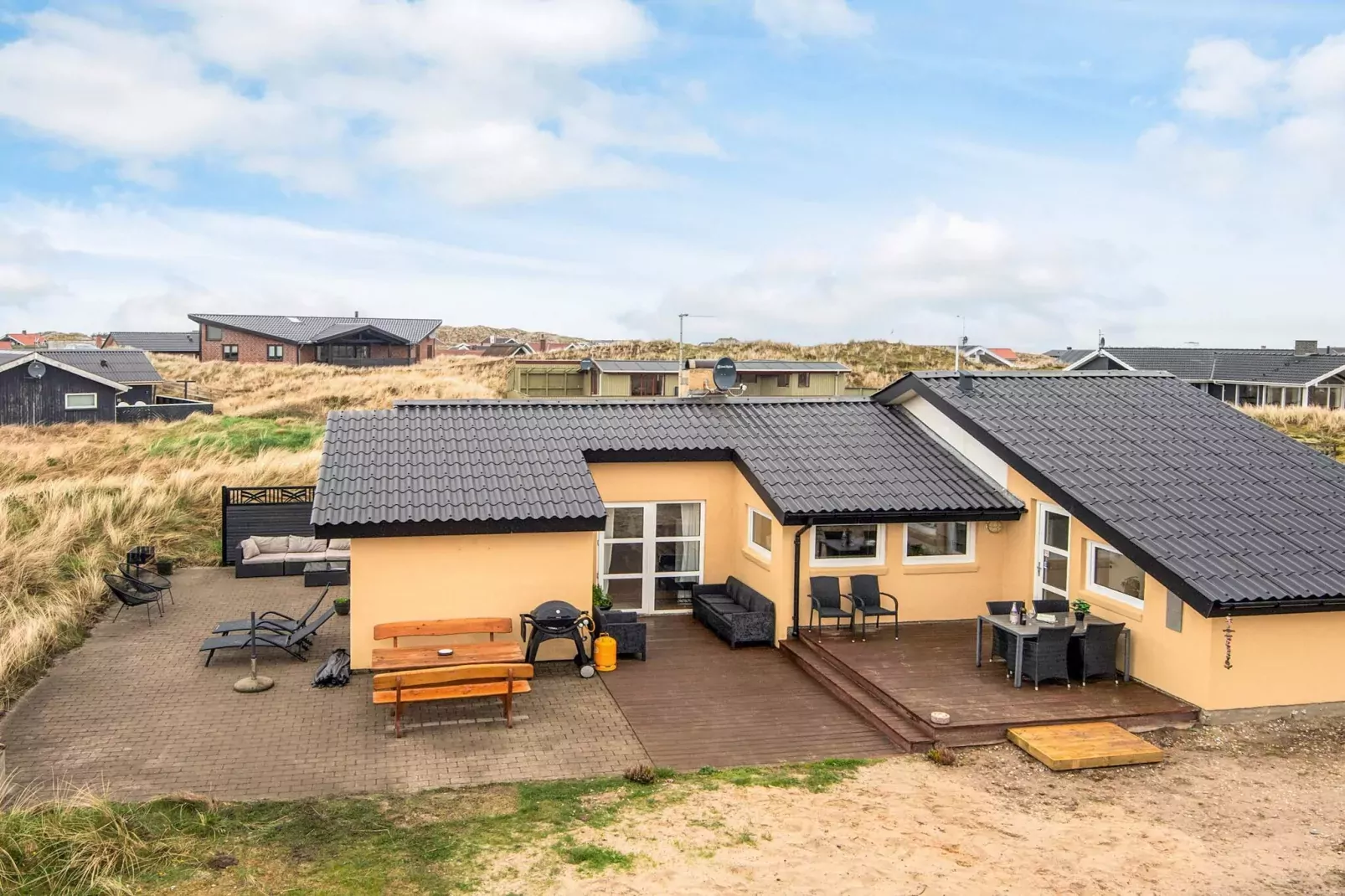 Maison de vacances pour 8 a Hvide Sande