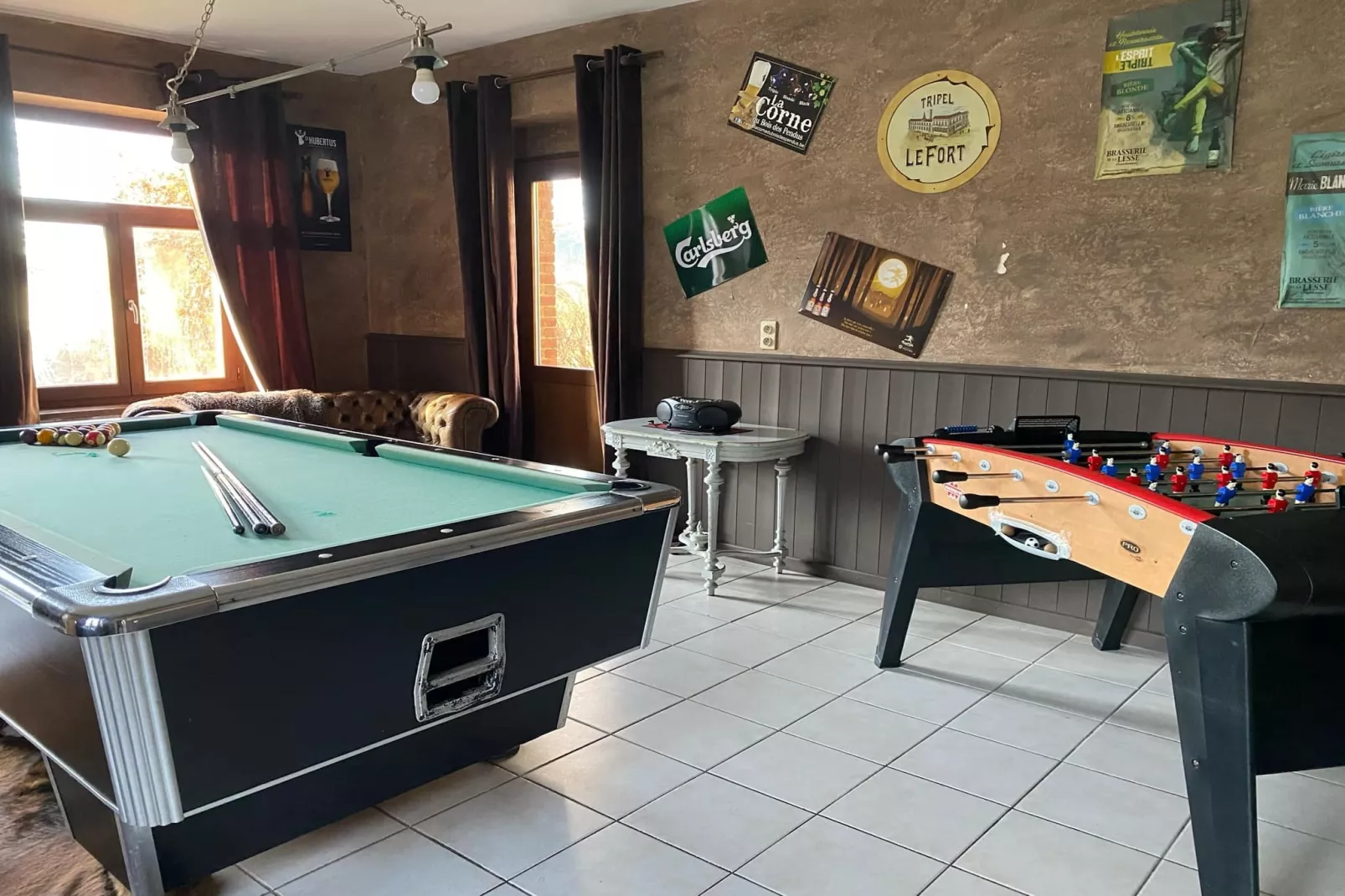 La Ferme Tirou-Recreation room