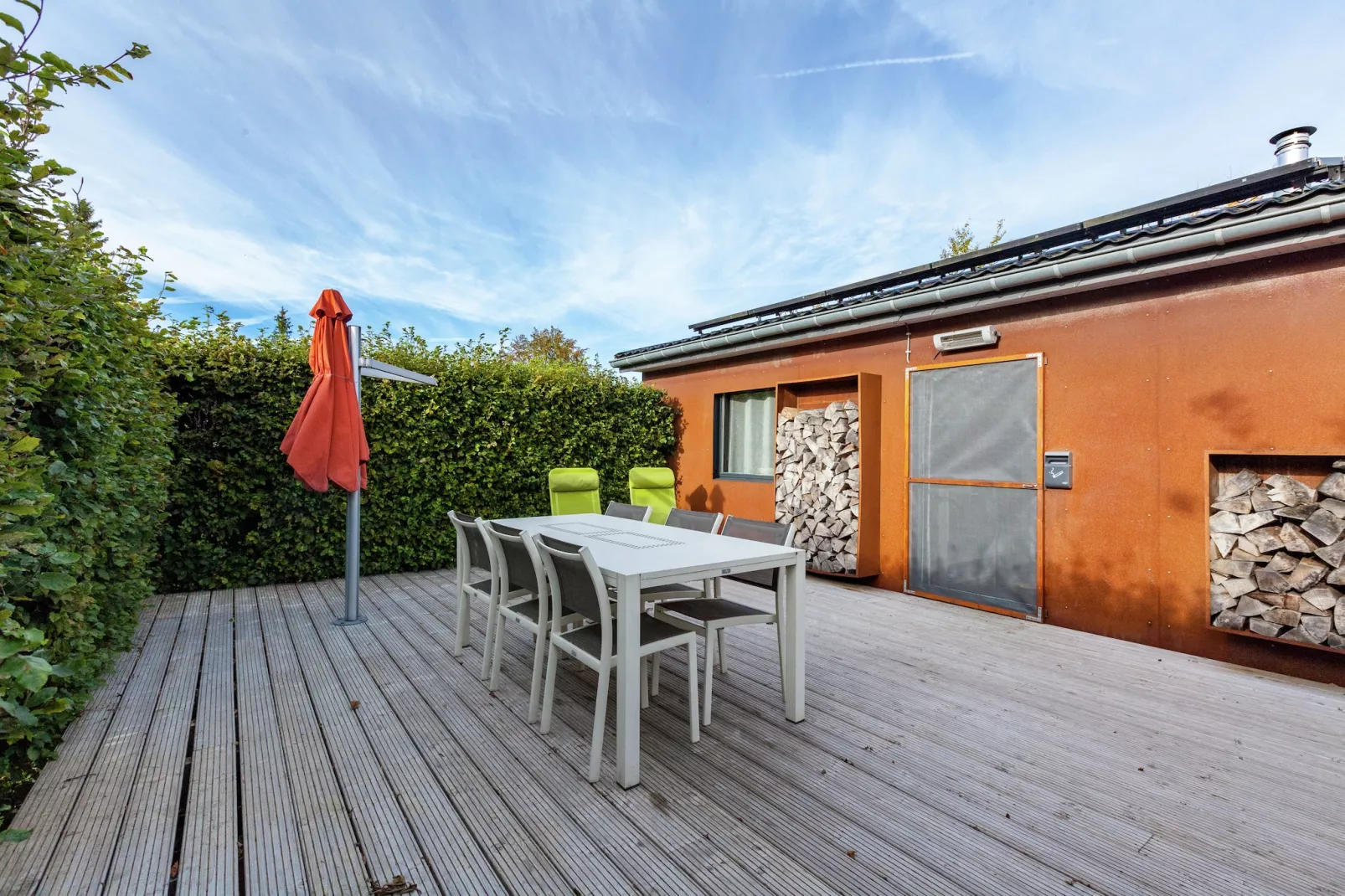 Chalet Vert-Jardin d'été