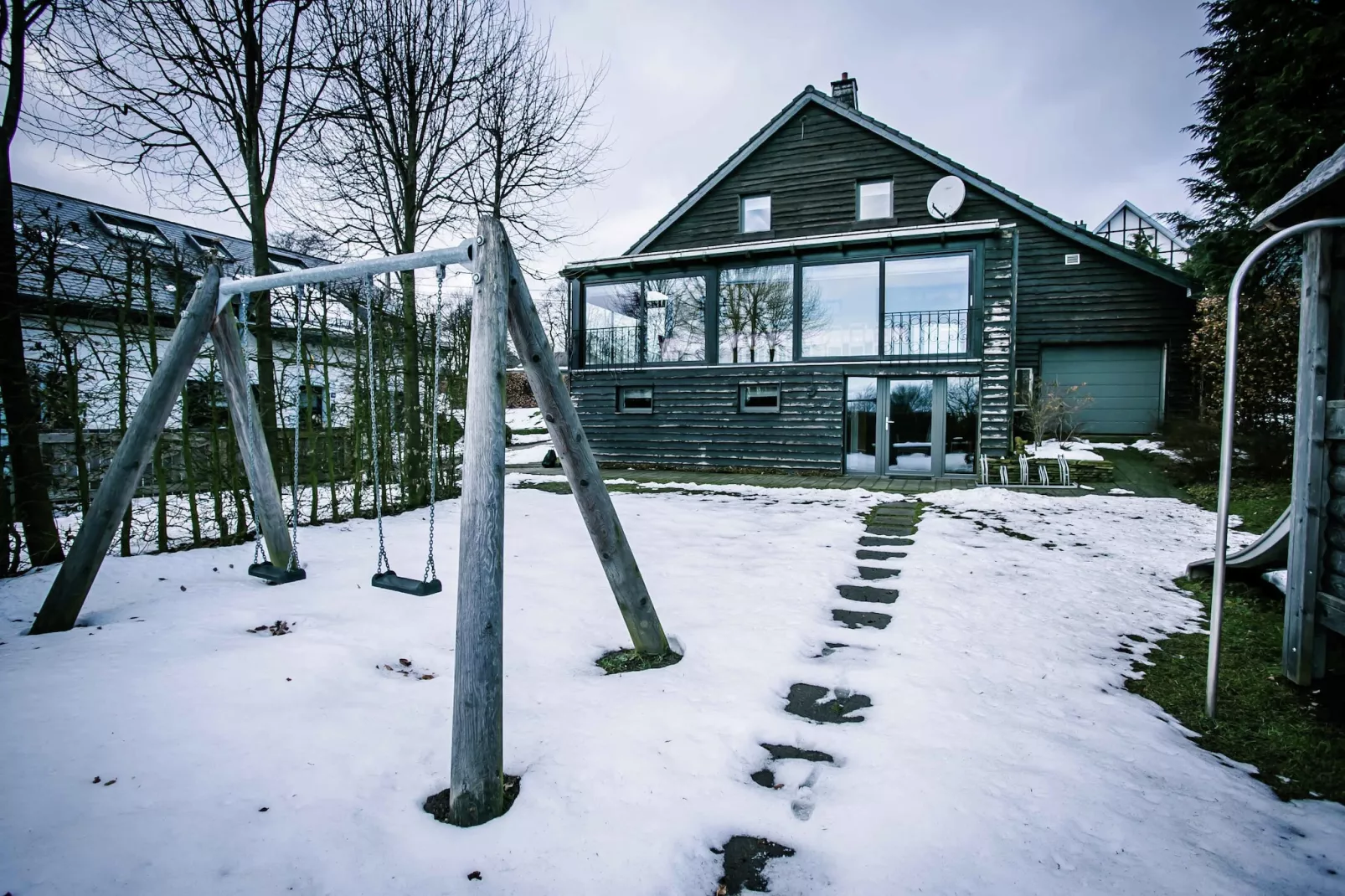 Les Oies-Garden winter