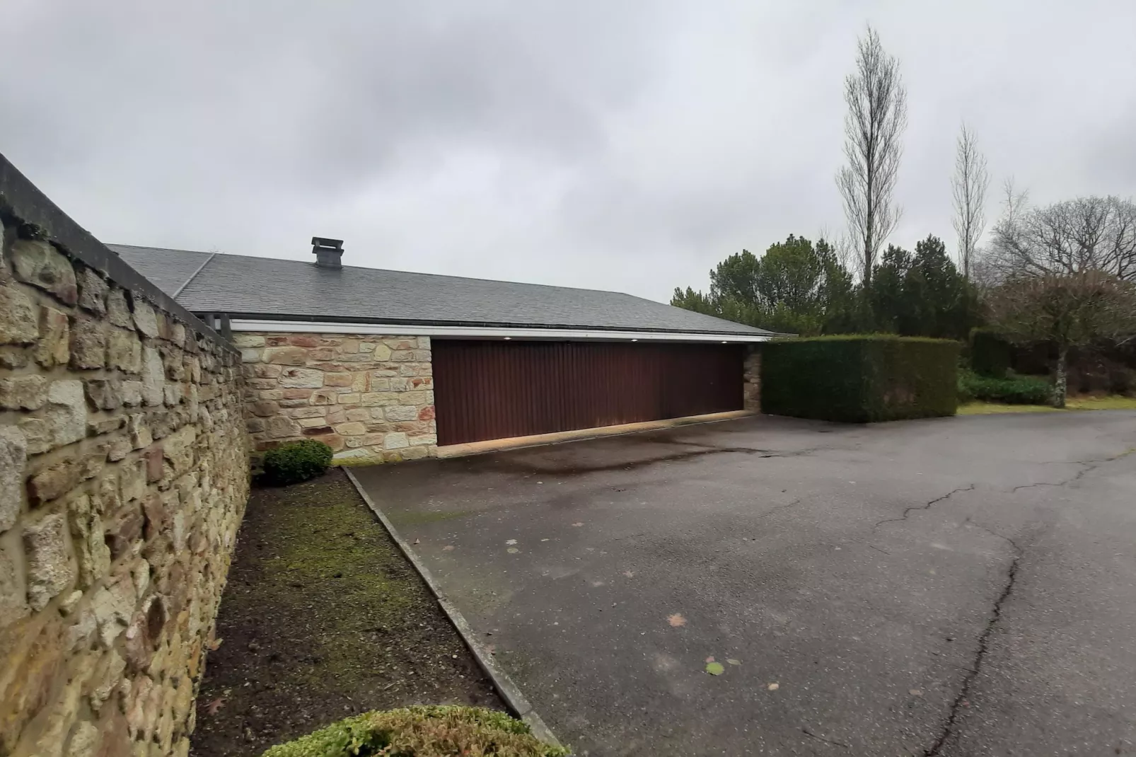 Le Gîte du Domaine - Magnifique maison de vacances-Exterior winter