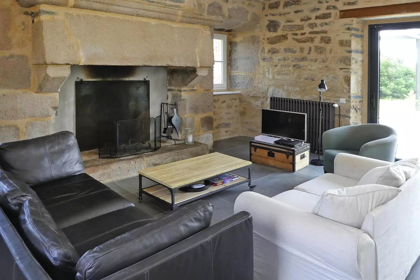 Holiday home Plougasnou-Living room