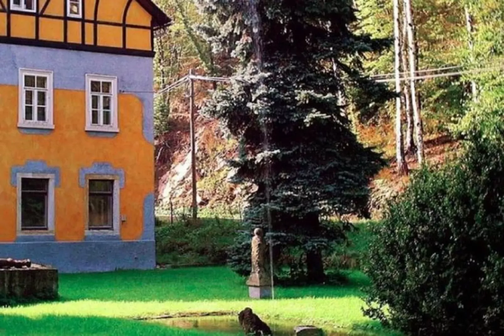 Villa Rotschönberg-Außenbereich Sommer